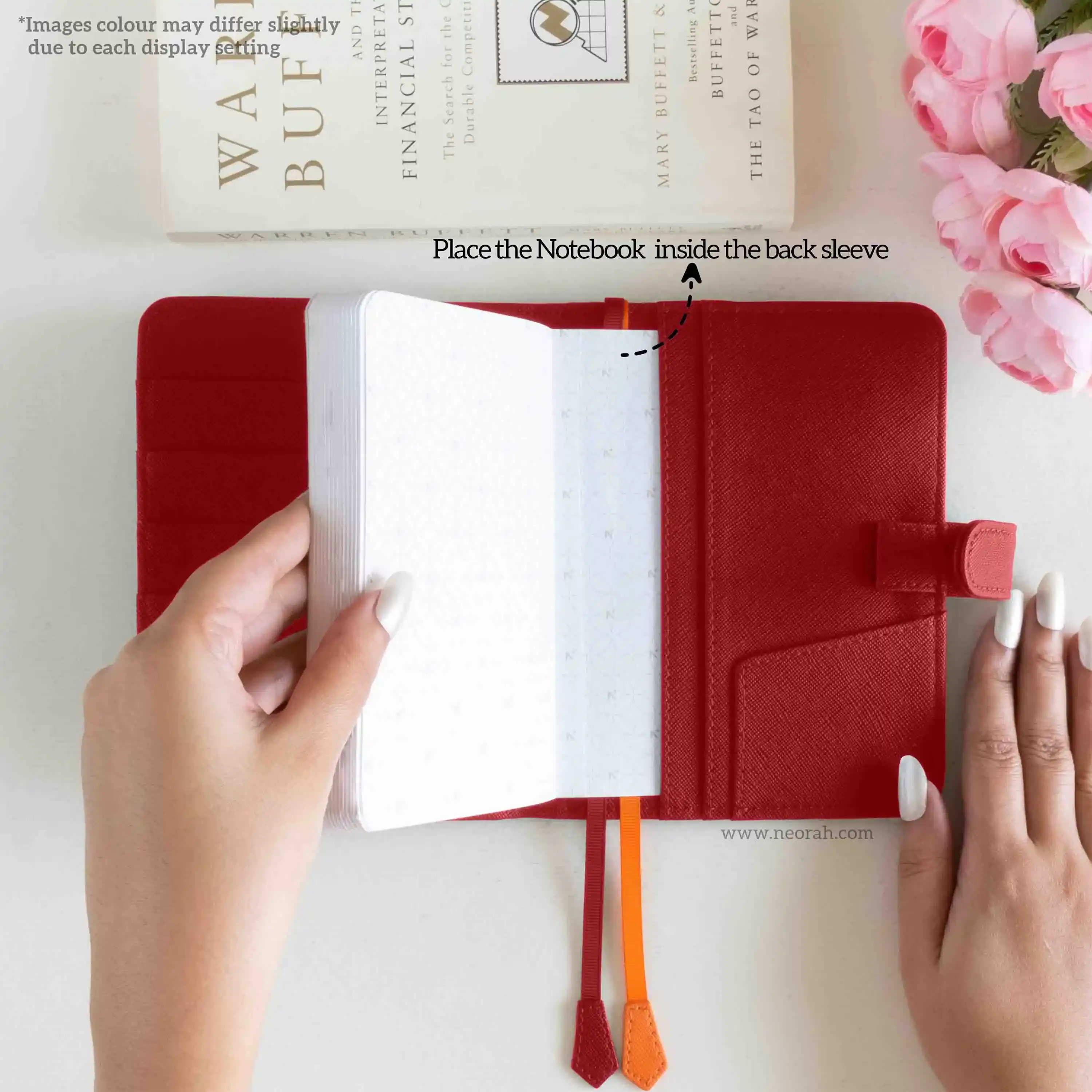 A6 - REFILLABLE ORGANISER SLEEVE - SNAP BUTTON - Image 6