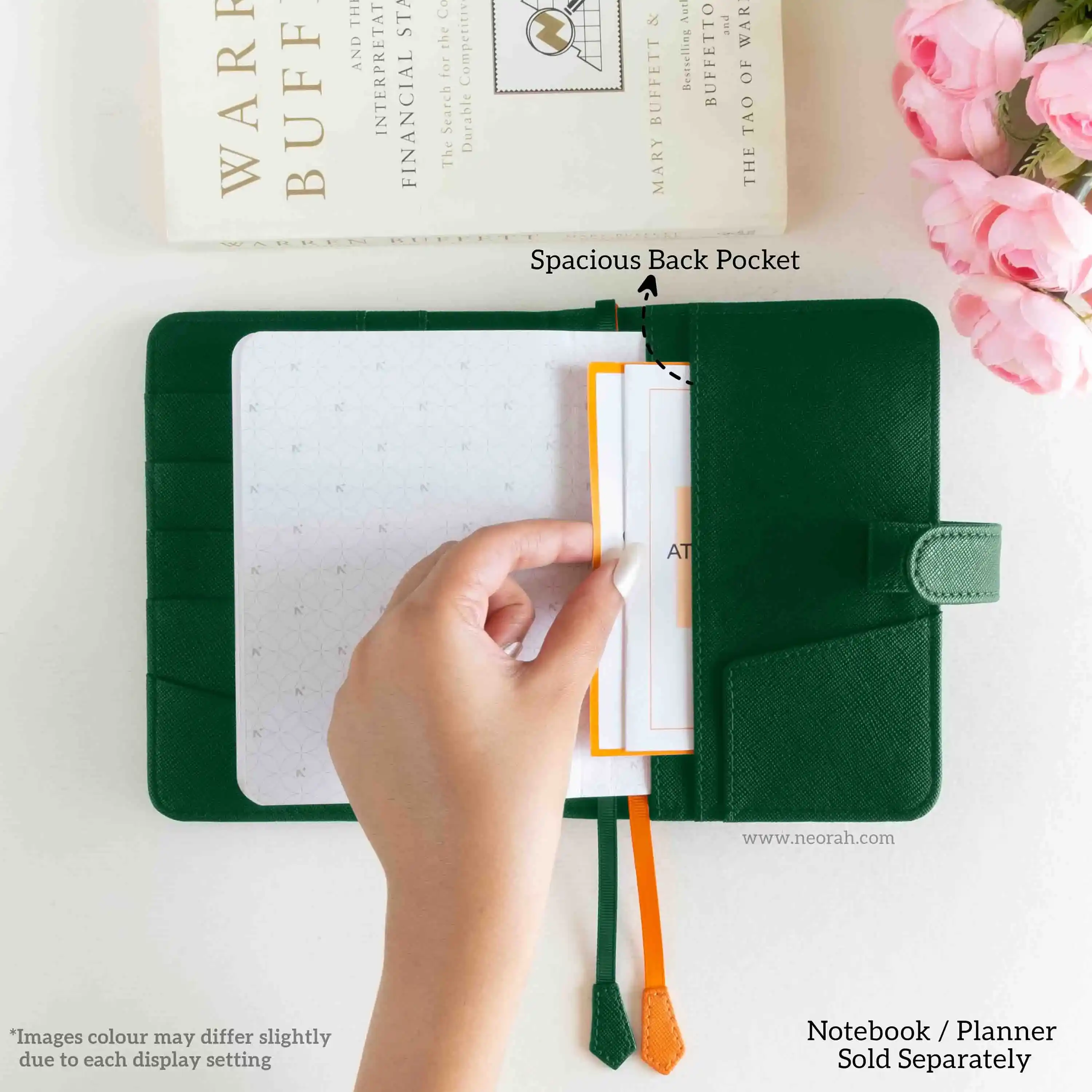 A6 - REFILLABLE ORGANISER SLEEVE - SNAP BUTTON - Image 66