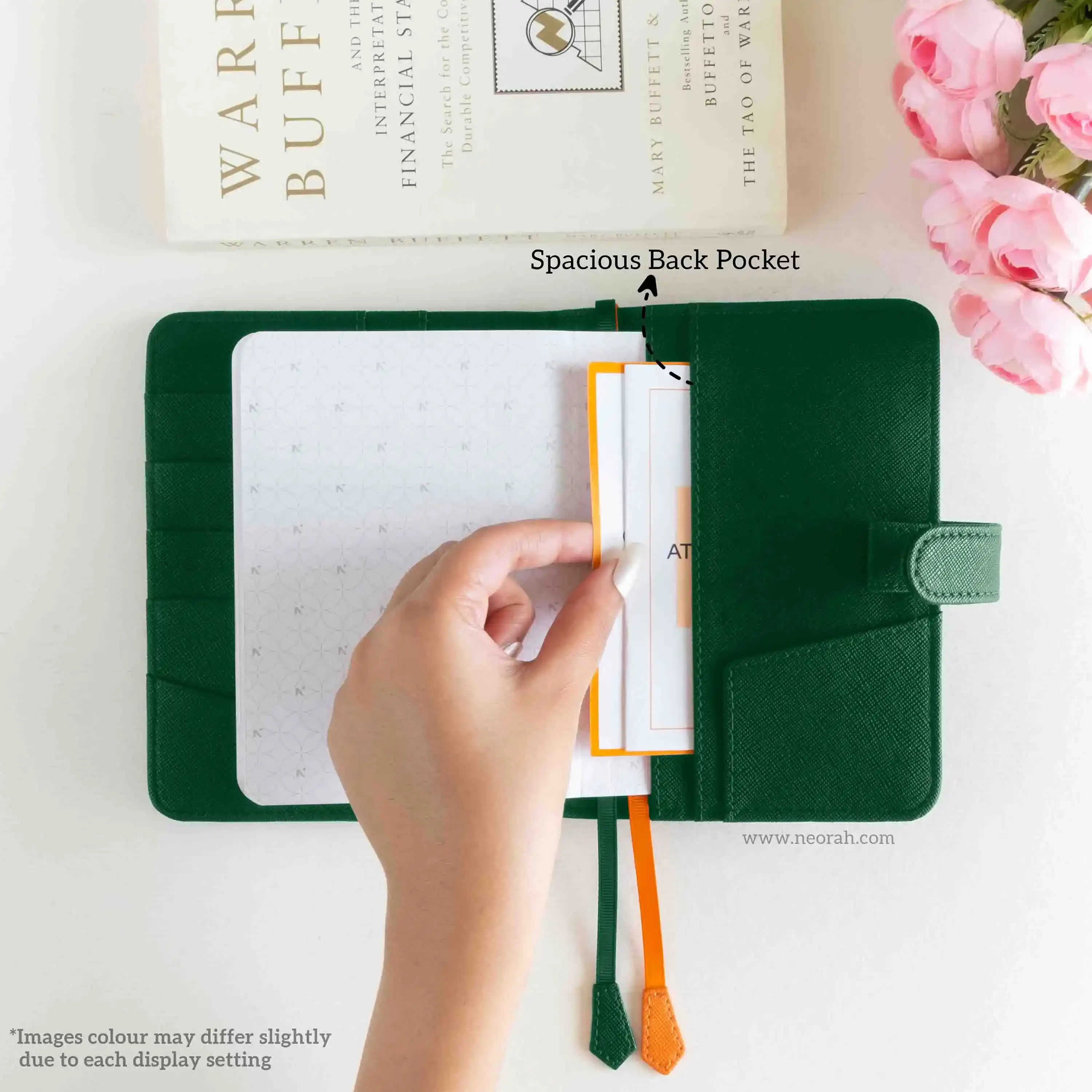A6 - REFILLABLE ORGANISER SLEEVE - SNAP BUTTON - Image 72