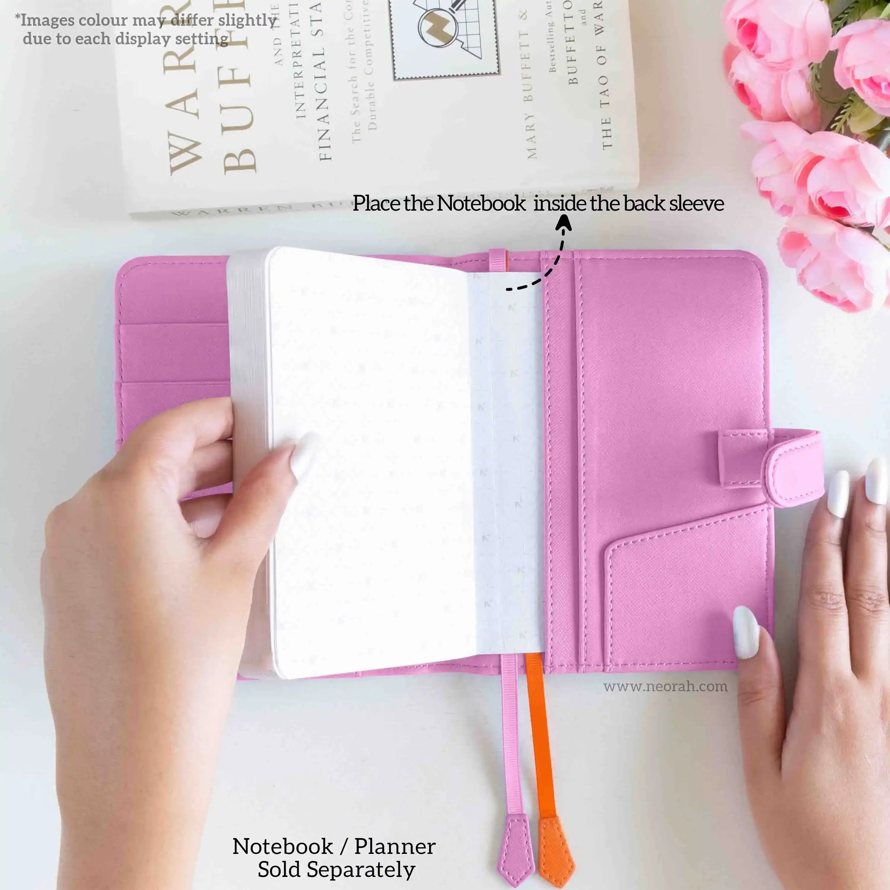 A6 - REFILLABLE ORGANISER SLEEVE - SNAP BUTTON - Image 77