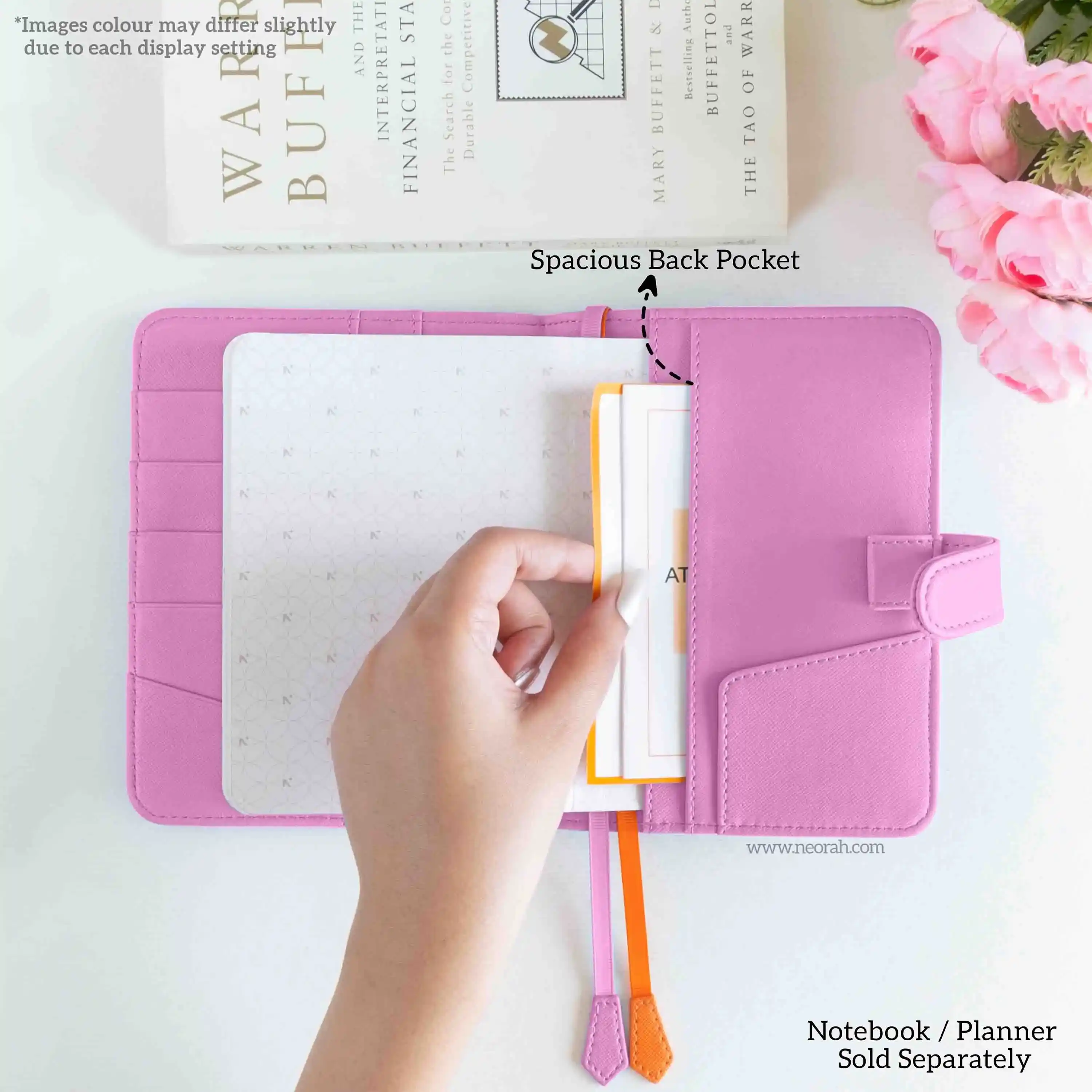 A6 - REFILLABLE ORGANISER SLEEVE - SNAP BUTTON - Image 78