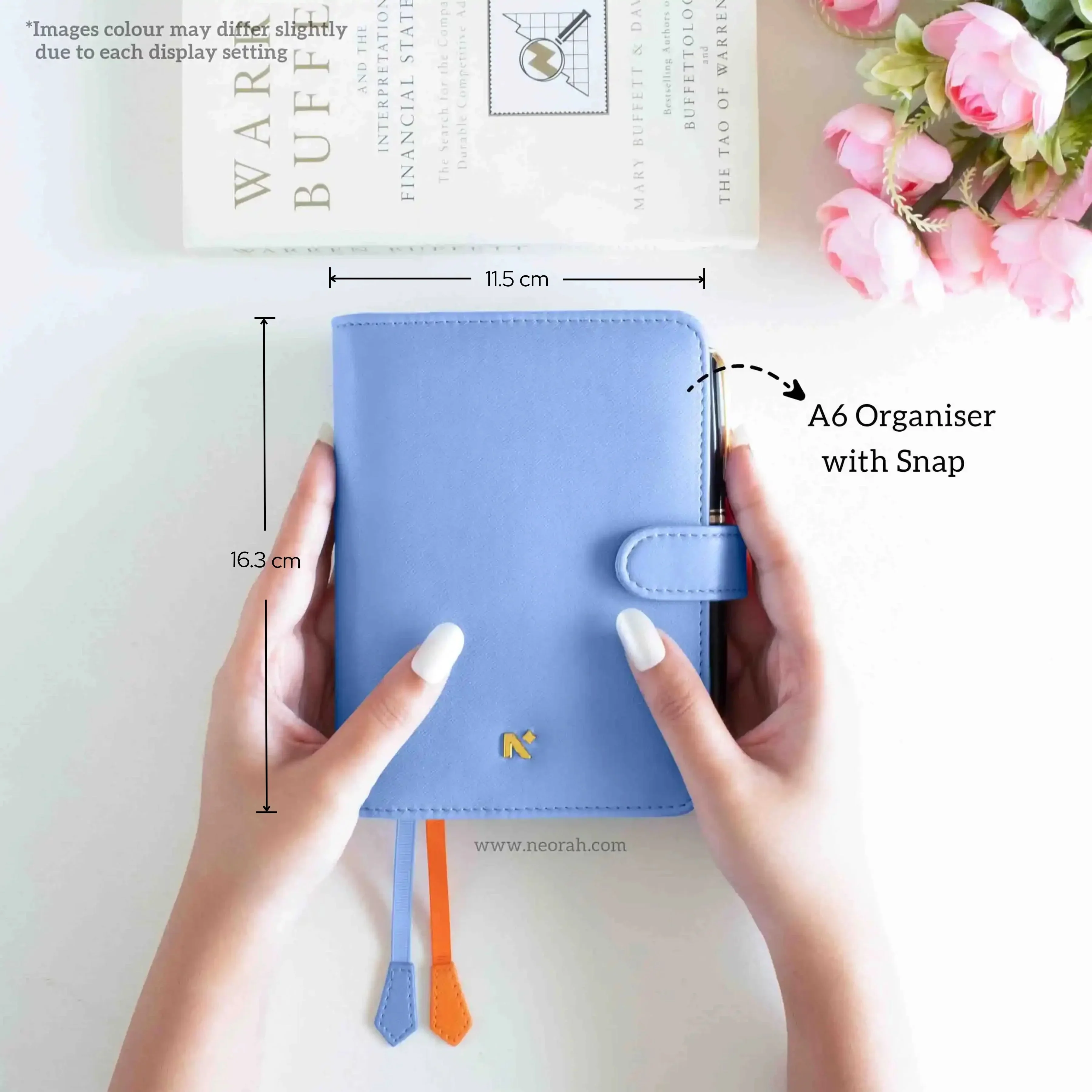 A6 - REFILLABLE ORGANISER SLEEVE - SNAP BUTTON - Image 88