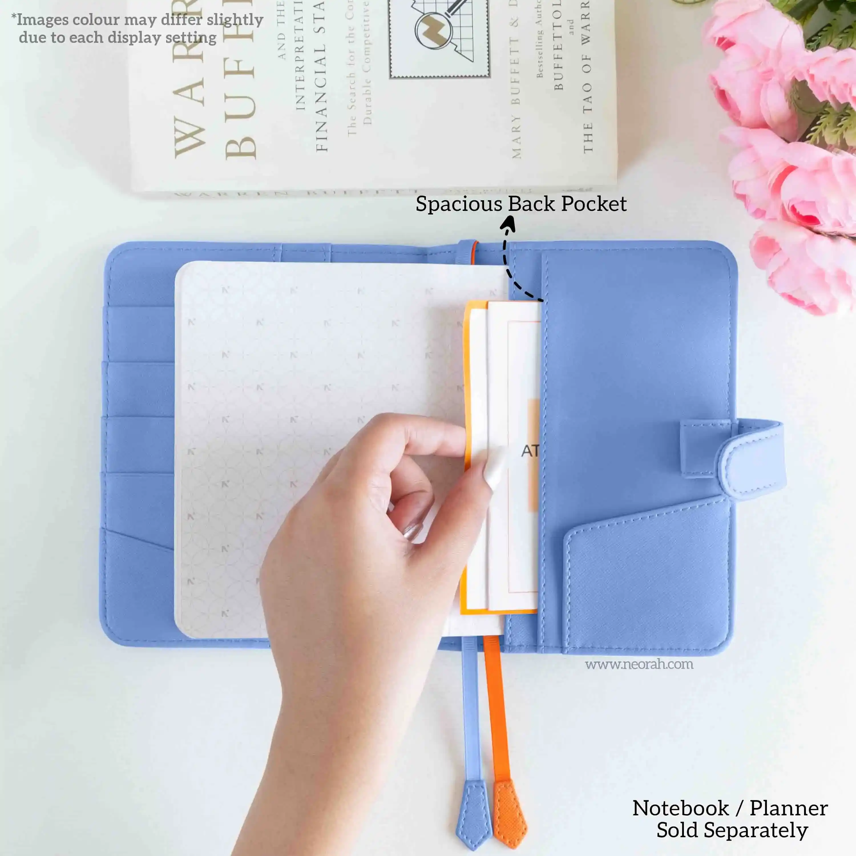 A6 - REFILLABLE ORGANISER SLEEVE - SNAP BUTTON - Image 95