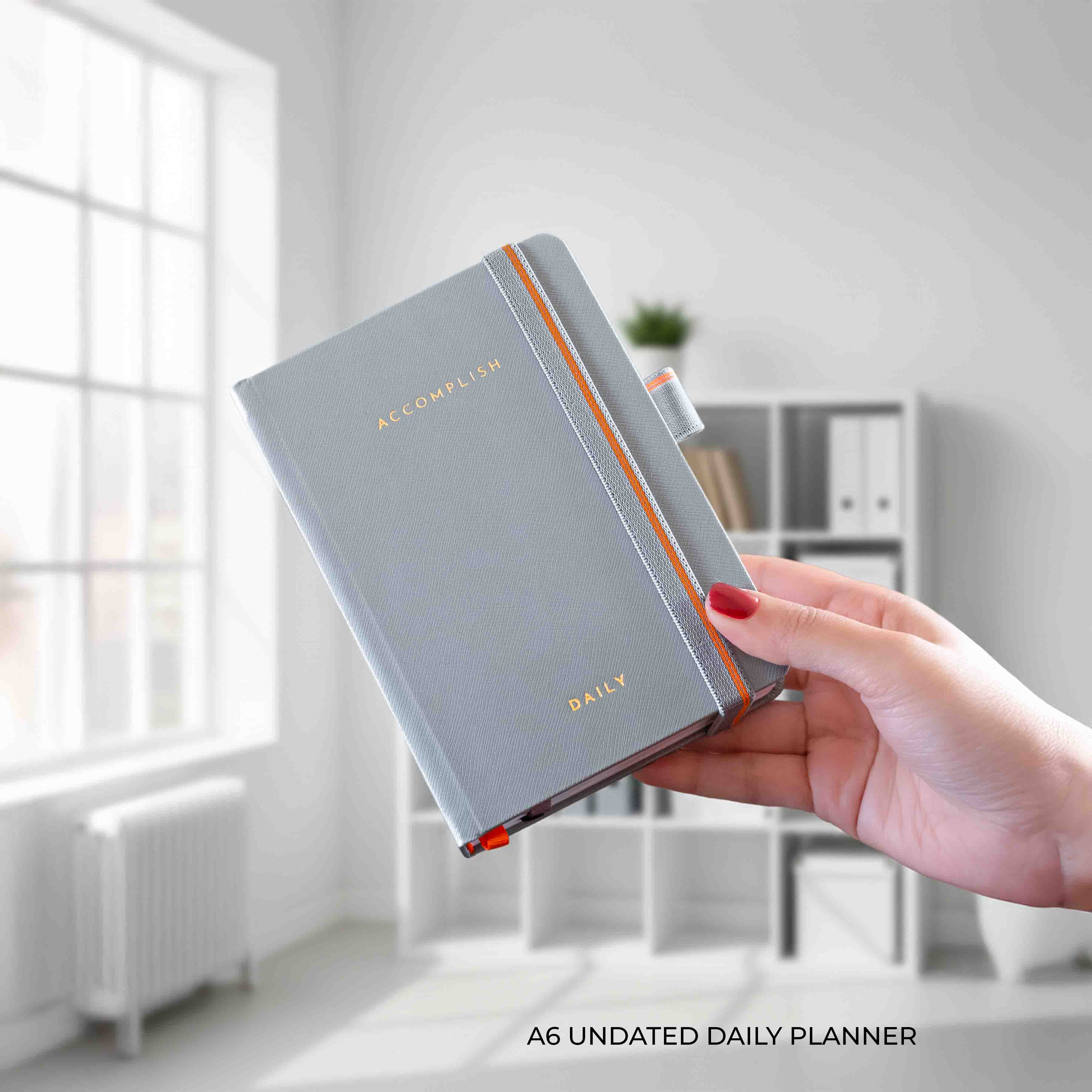 A6 - UNDATED - DAILY PLANNER - HARD COVER - Image 9