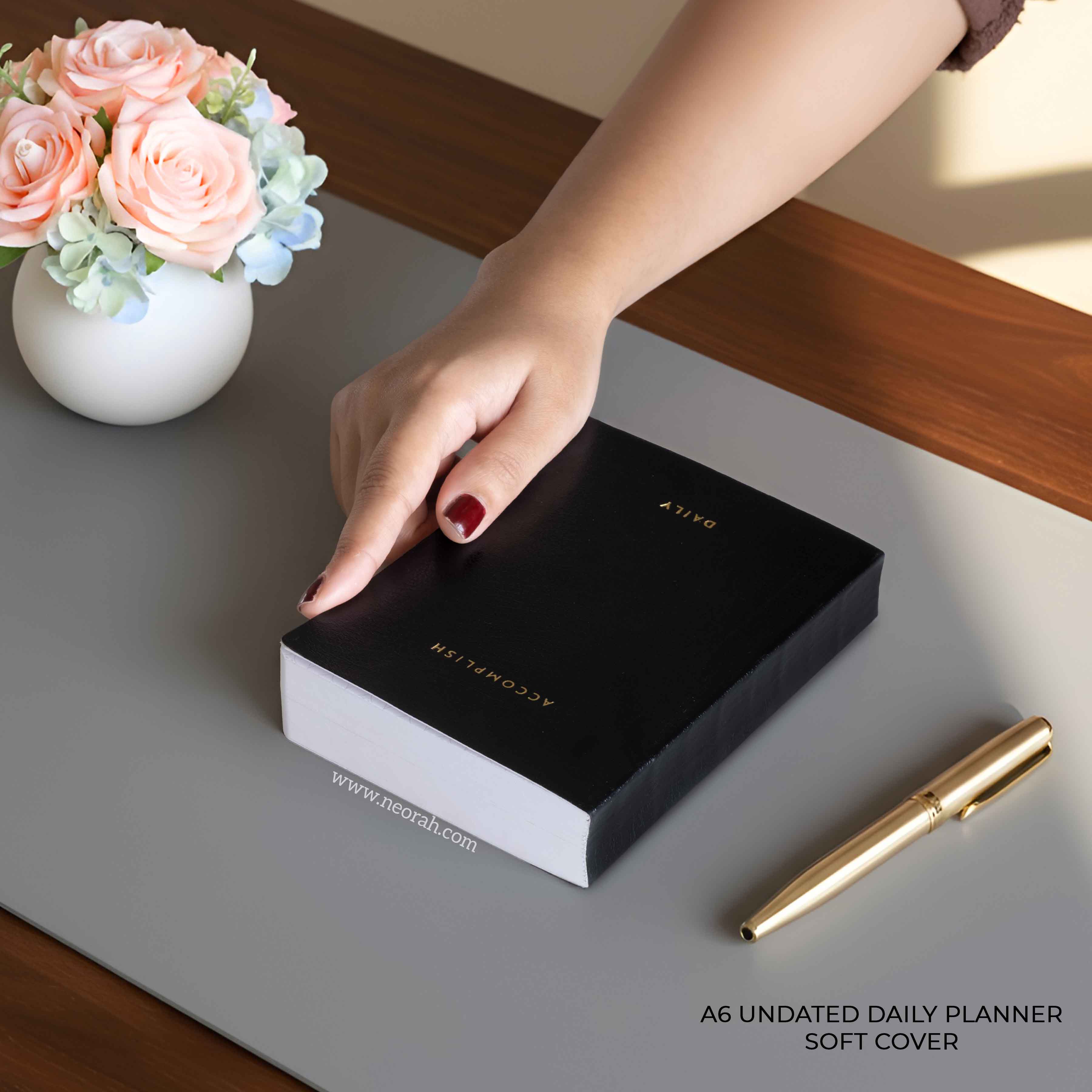 A6 - UNDATED - DAILY PLANNER - SOFT COVER - Image 8