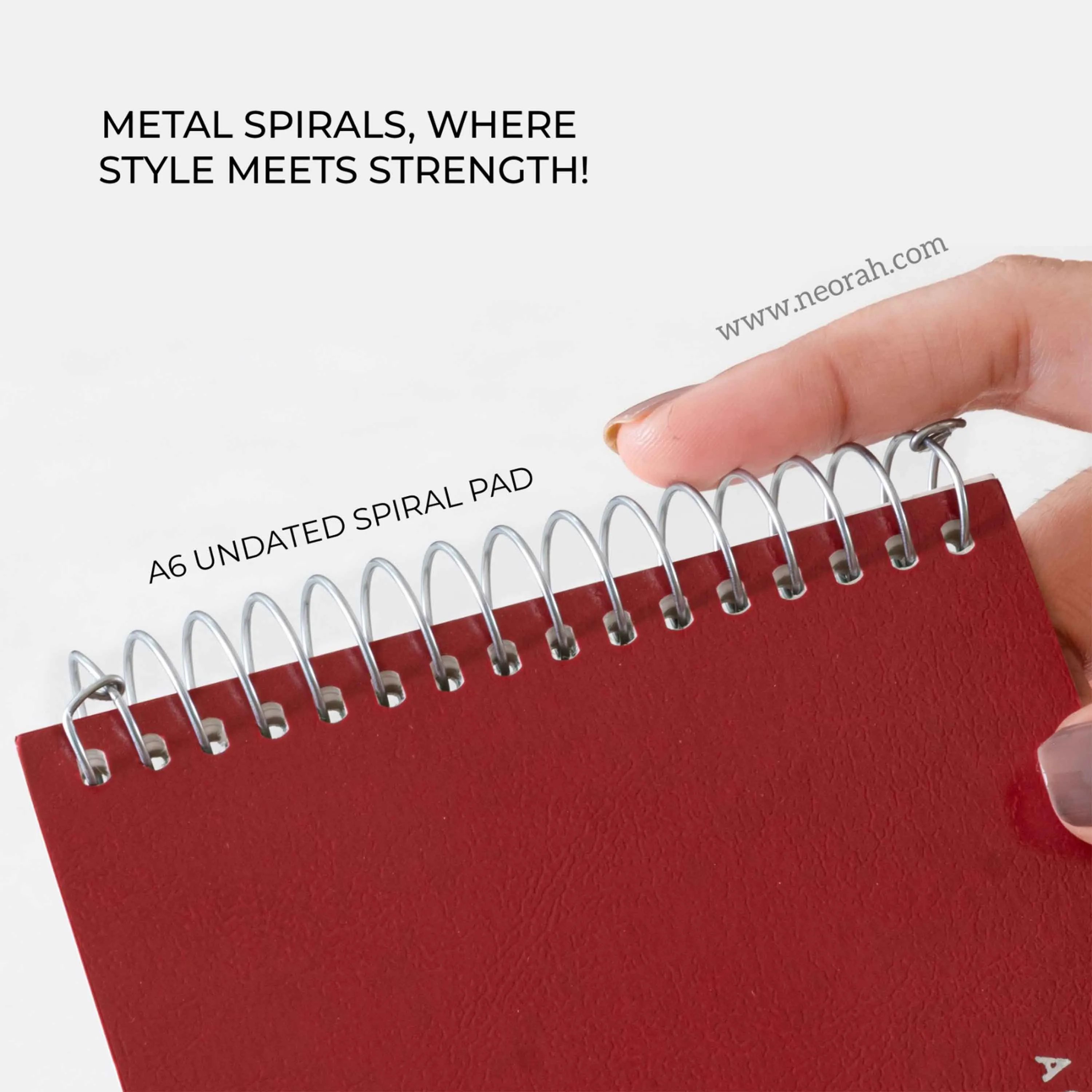 A6- UNDATED PLANNER- SOFT COVER - SPIRAL PAD - Image 29