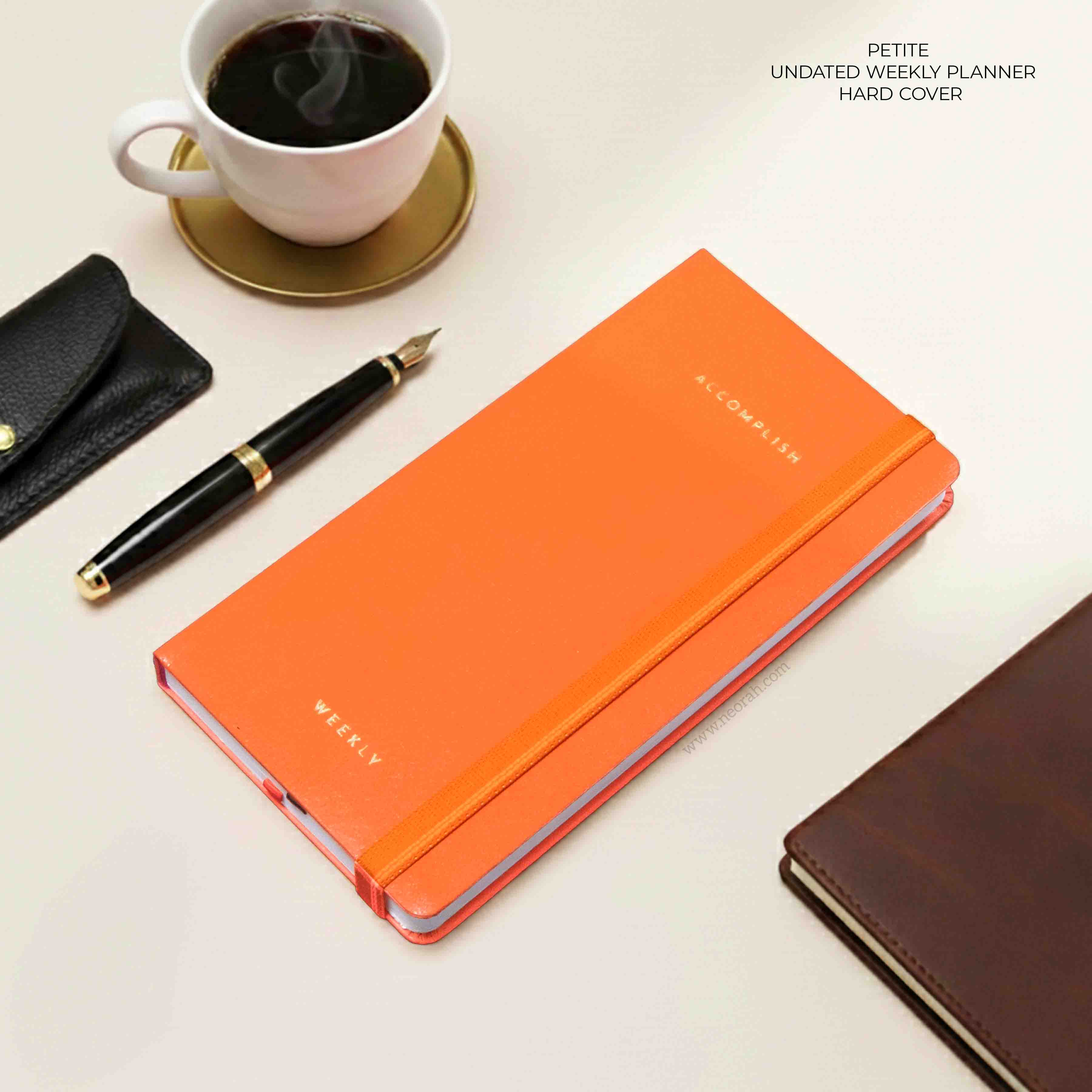 PETITE - UNDATED - WEEKLY PLANNER - HARD COVER - Image 106