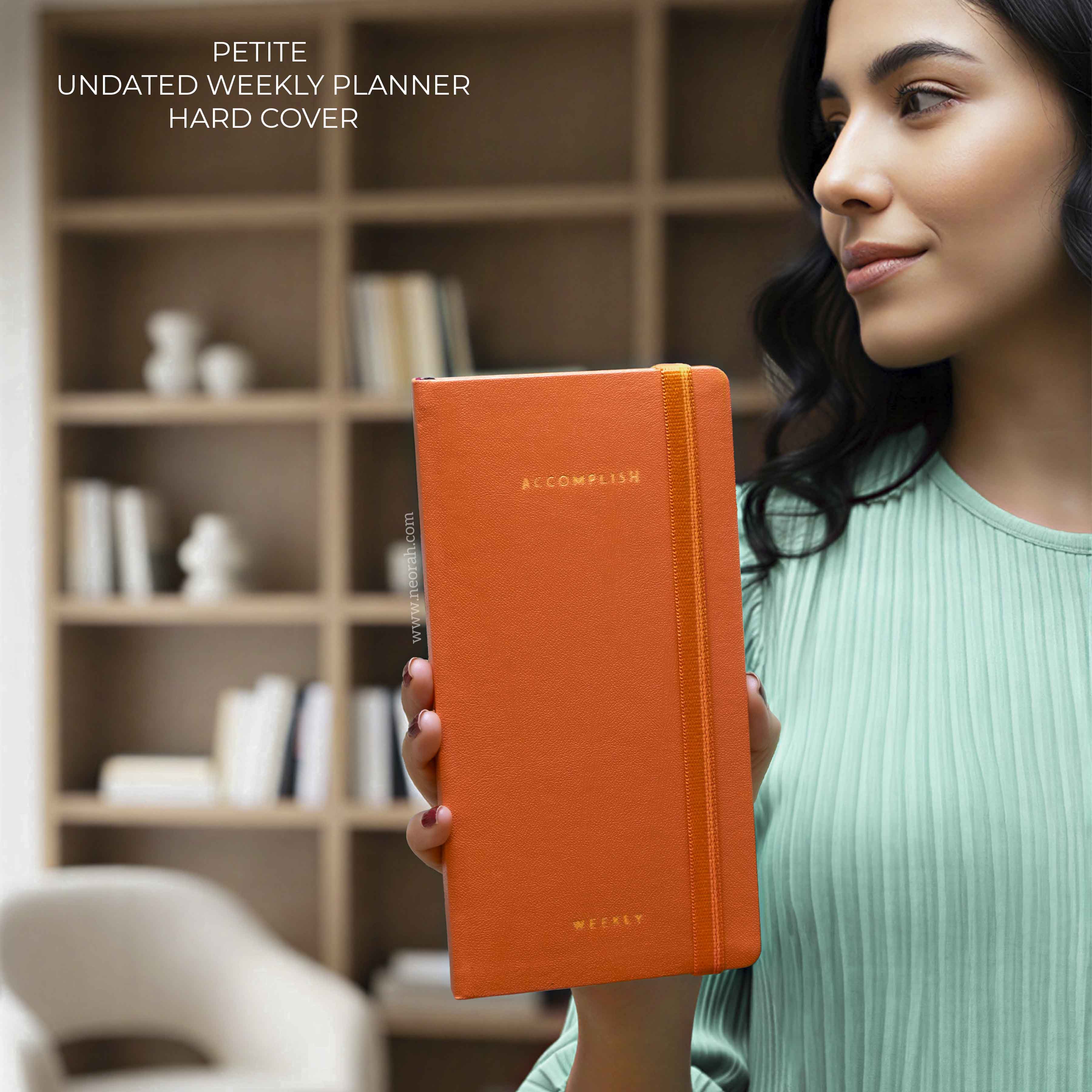 PETITE - UNDATED - WEEKLY PLANNER - HARD COVER - Image 110