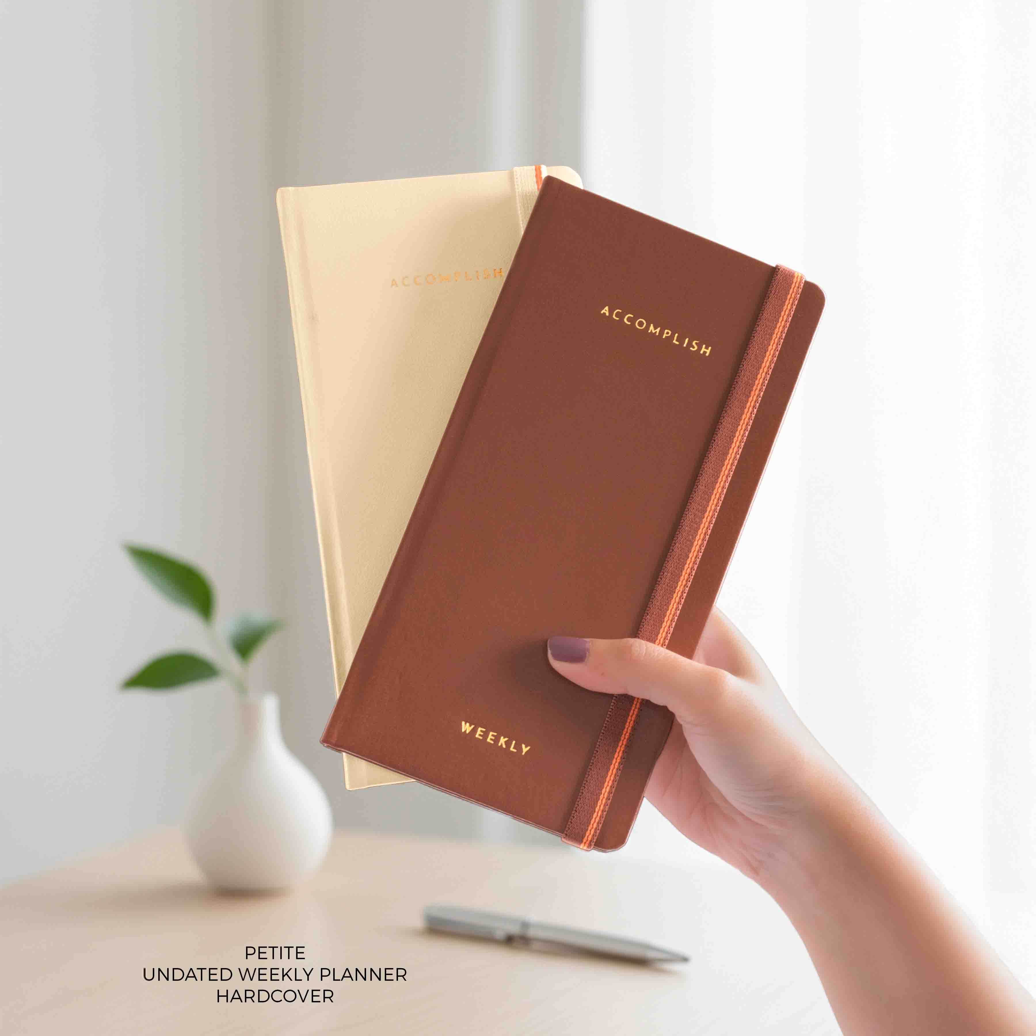 PETITE - UNDATED - WEEKLY PLANNER - HARD COVER - Image 123