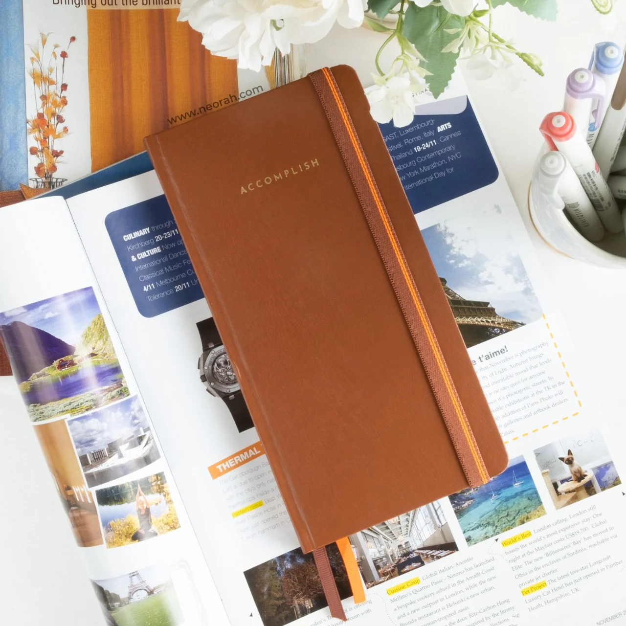 PETITE - UNDATED - WEEKLY PLANNER - HARD COVER - Image 134