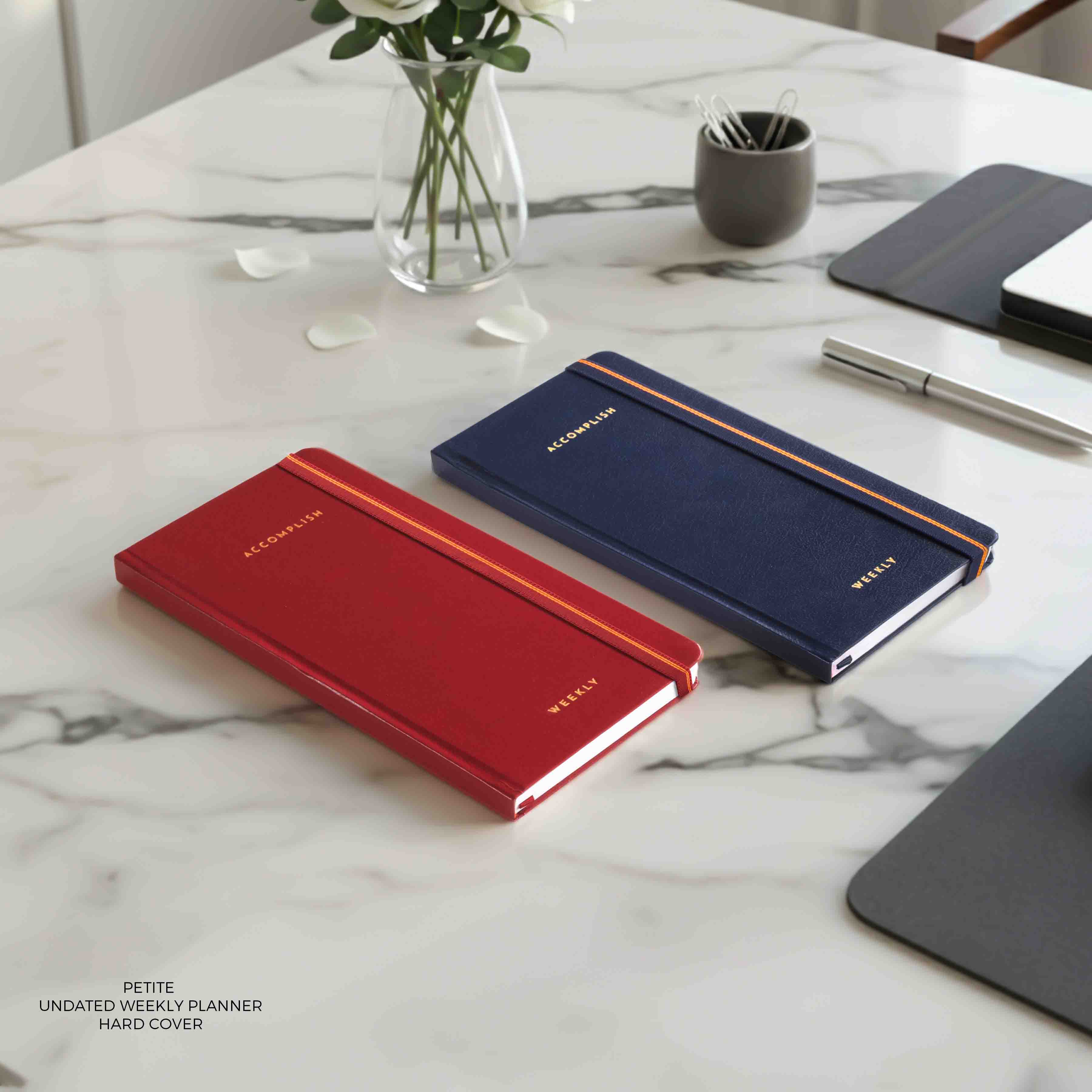 PETITE - UNDATED - WEEKLY PLANNER - HARD COVER - Image 139