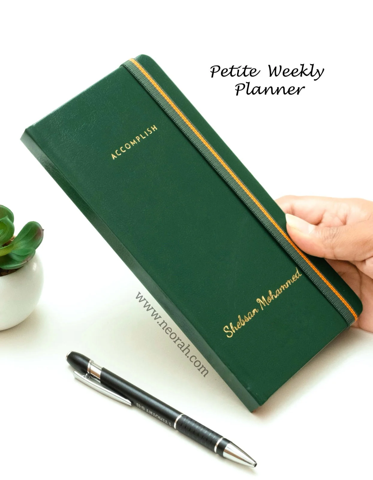 PETITE - UNDATED - WEEKLY PLANNER - HARD COVER - Image 165