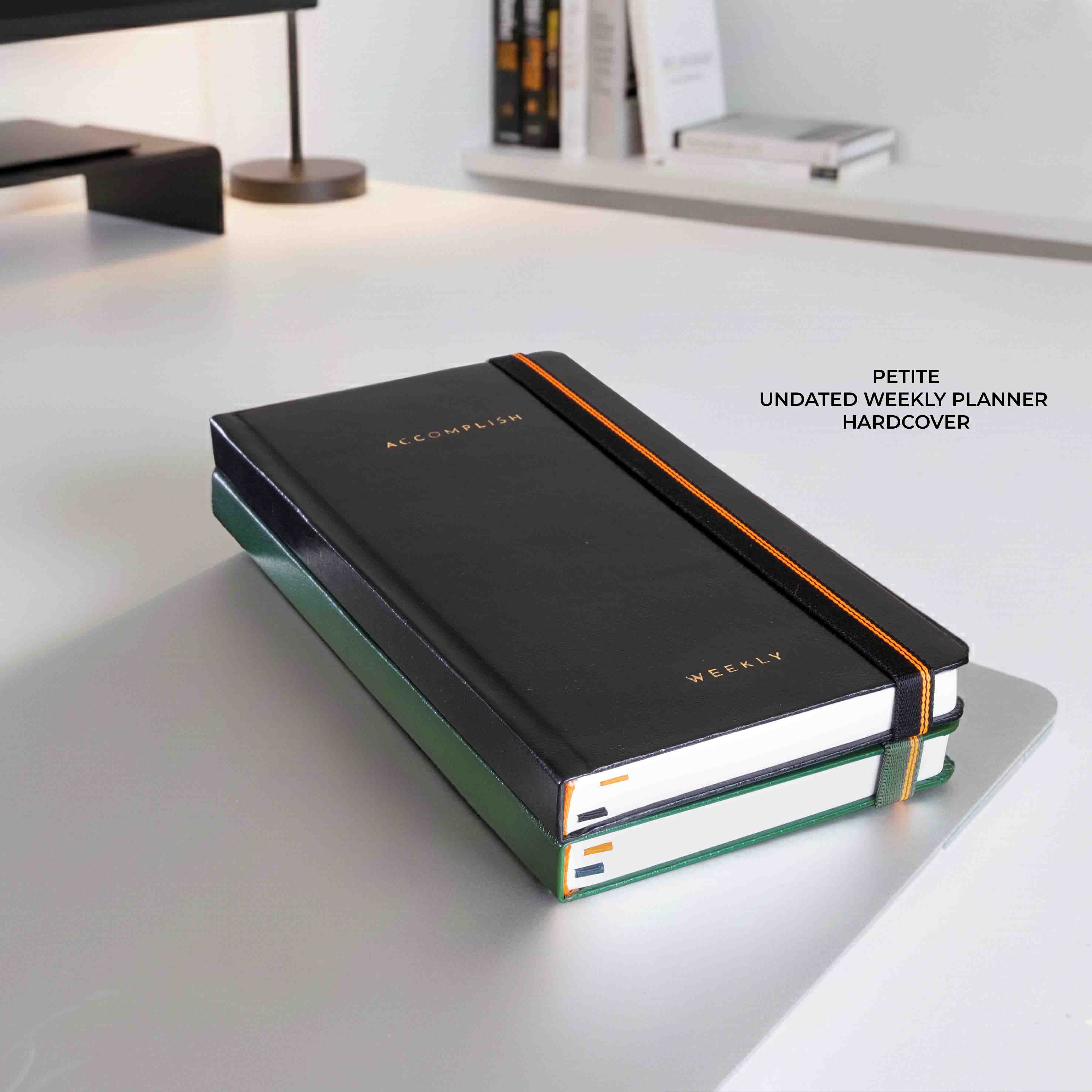 PETITE - UNDATED - WEEKLY PLANNER - HARD COVER - Image 41
