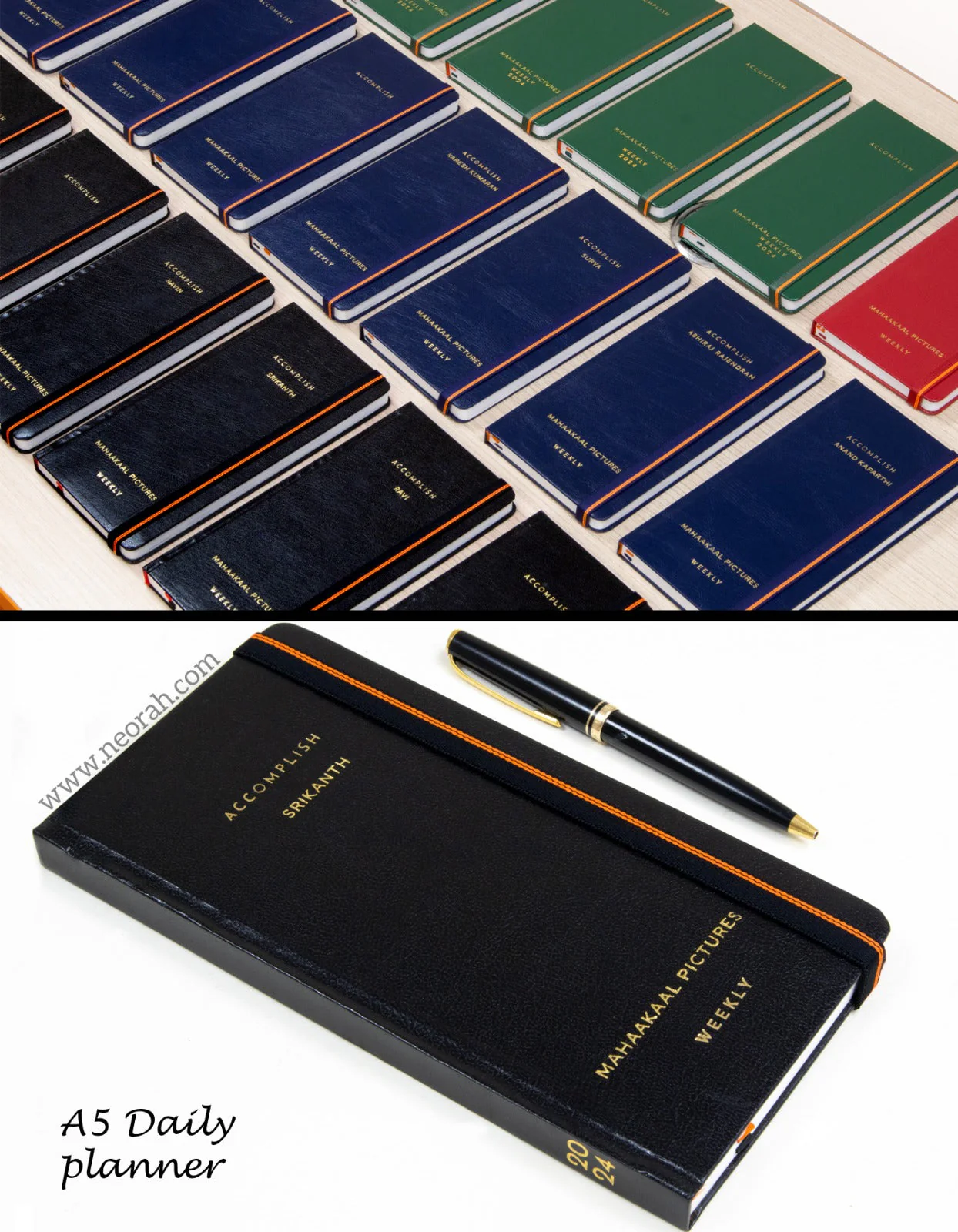 PETITE - UNDATED - WEEKLY PLANNER - HARD COVER - Image 44