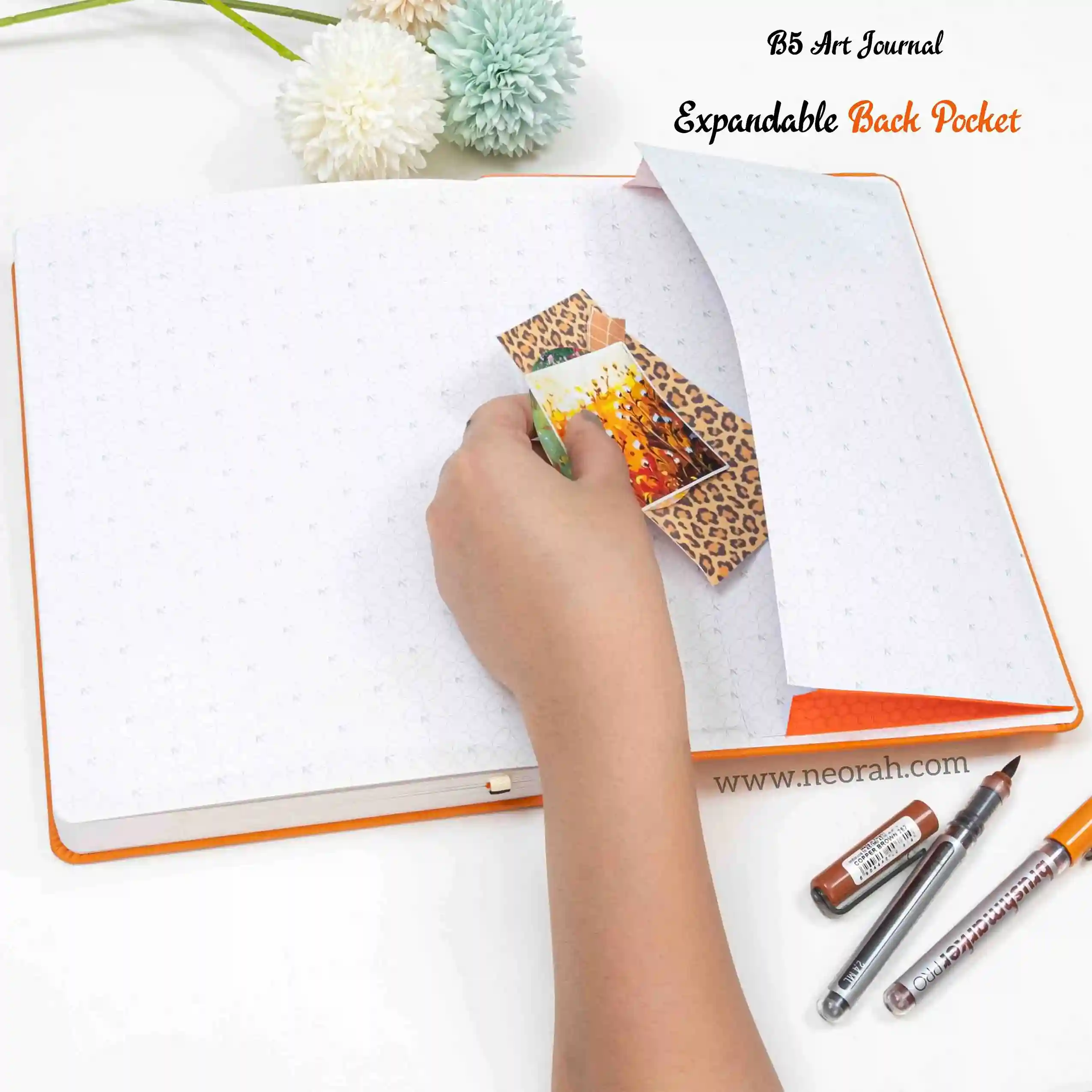 B5 - ART JOURNAL - DOT GRID - 200 GSM - Image 50