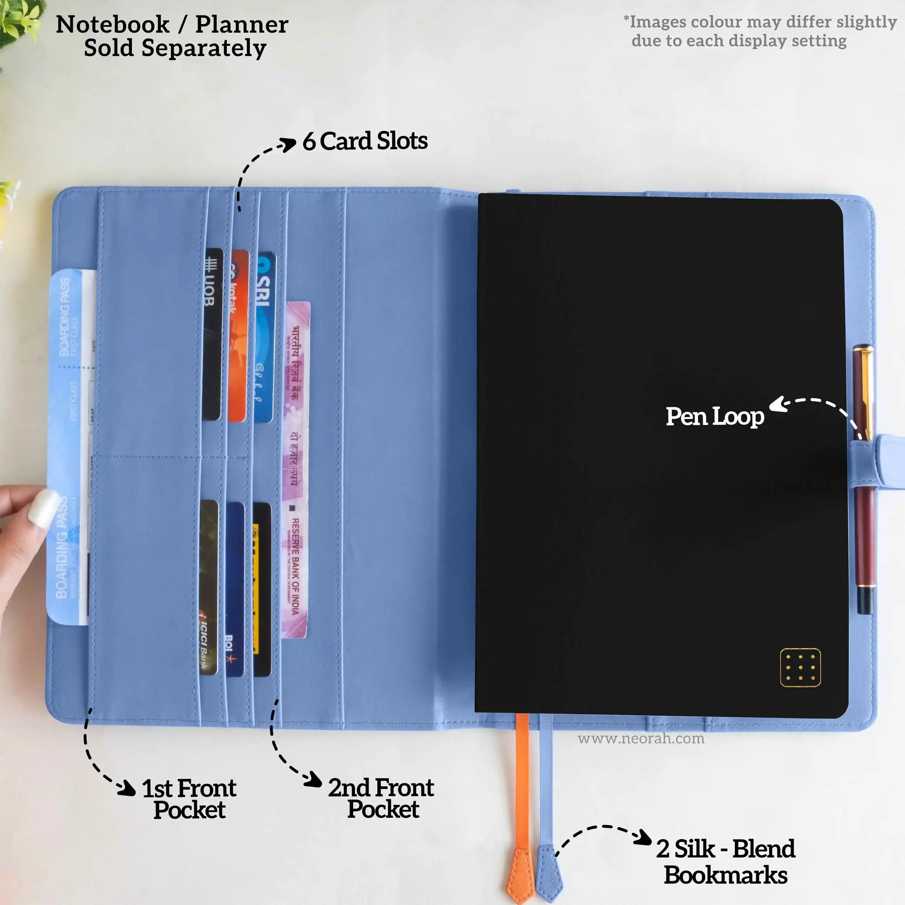 B5 - REFILLABLE ORGANISER SLEEVE WITH LOOP - Image 4