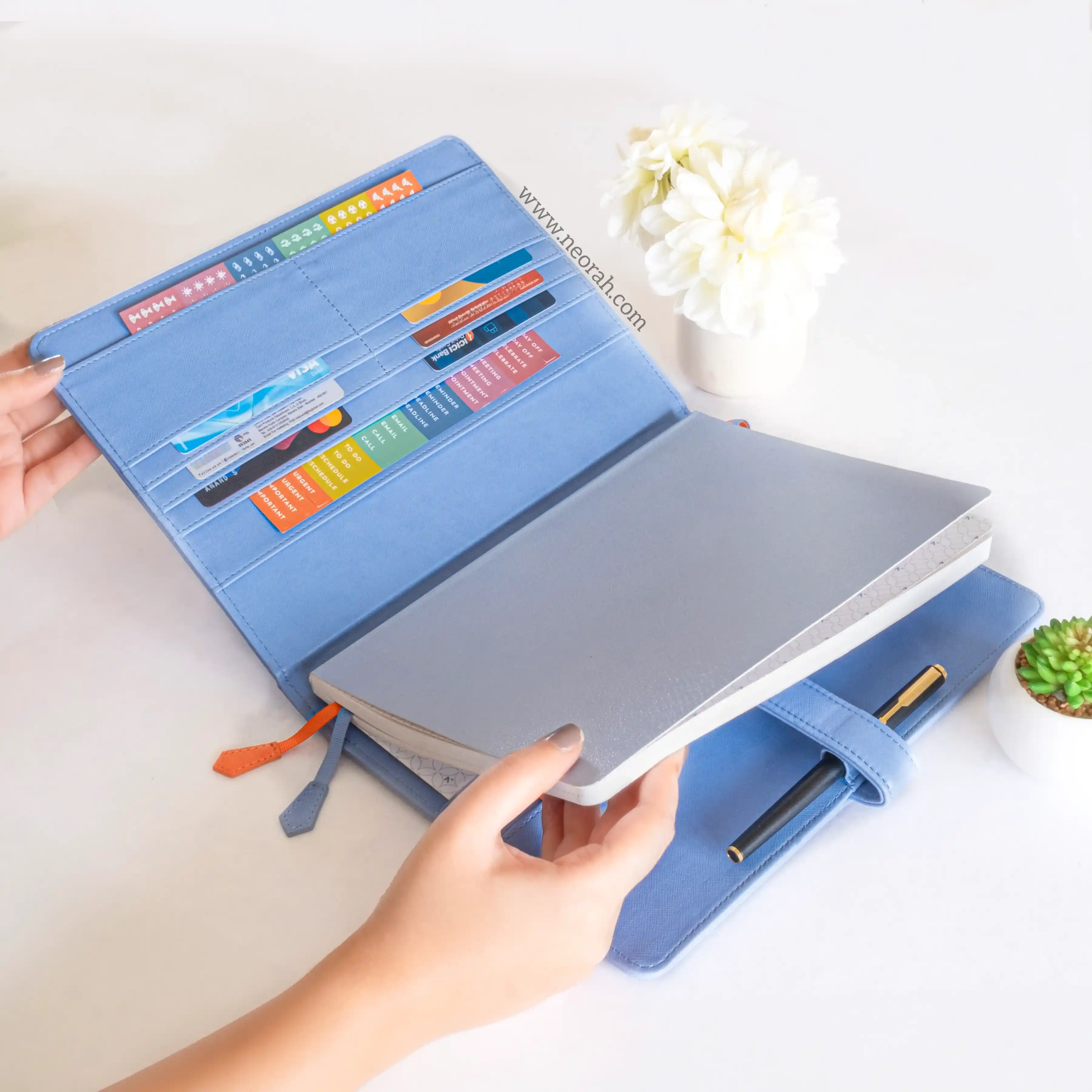 B5 - REFILLABLE ORGANISER SLEEVE WITH LOOP - Image 8