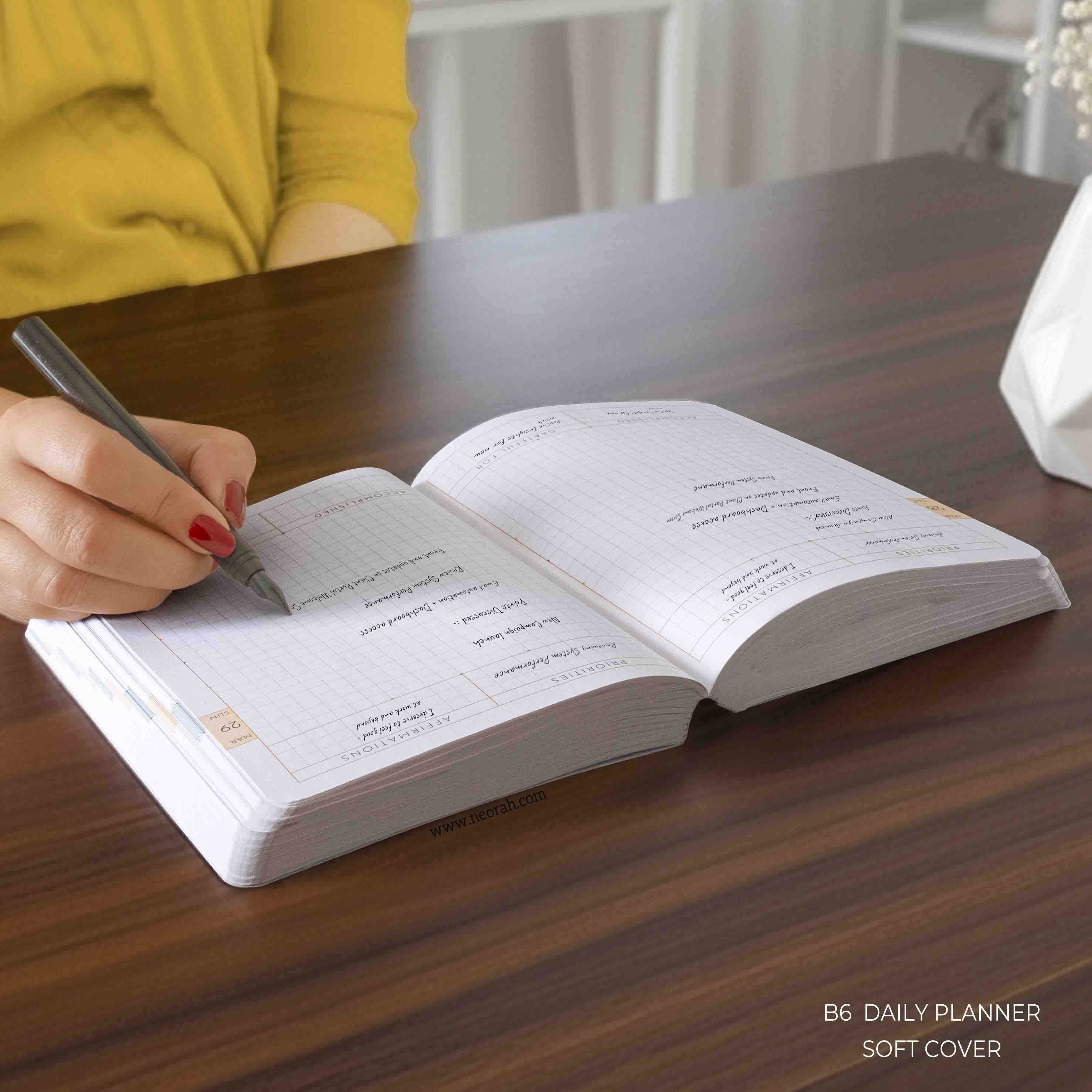 B6 - 2026 - DAILY PLANNER  - 512 PAGES - SOFT COVER - Image 24