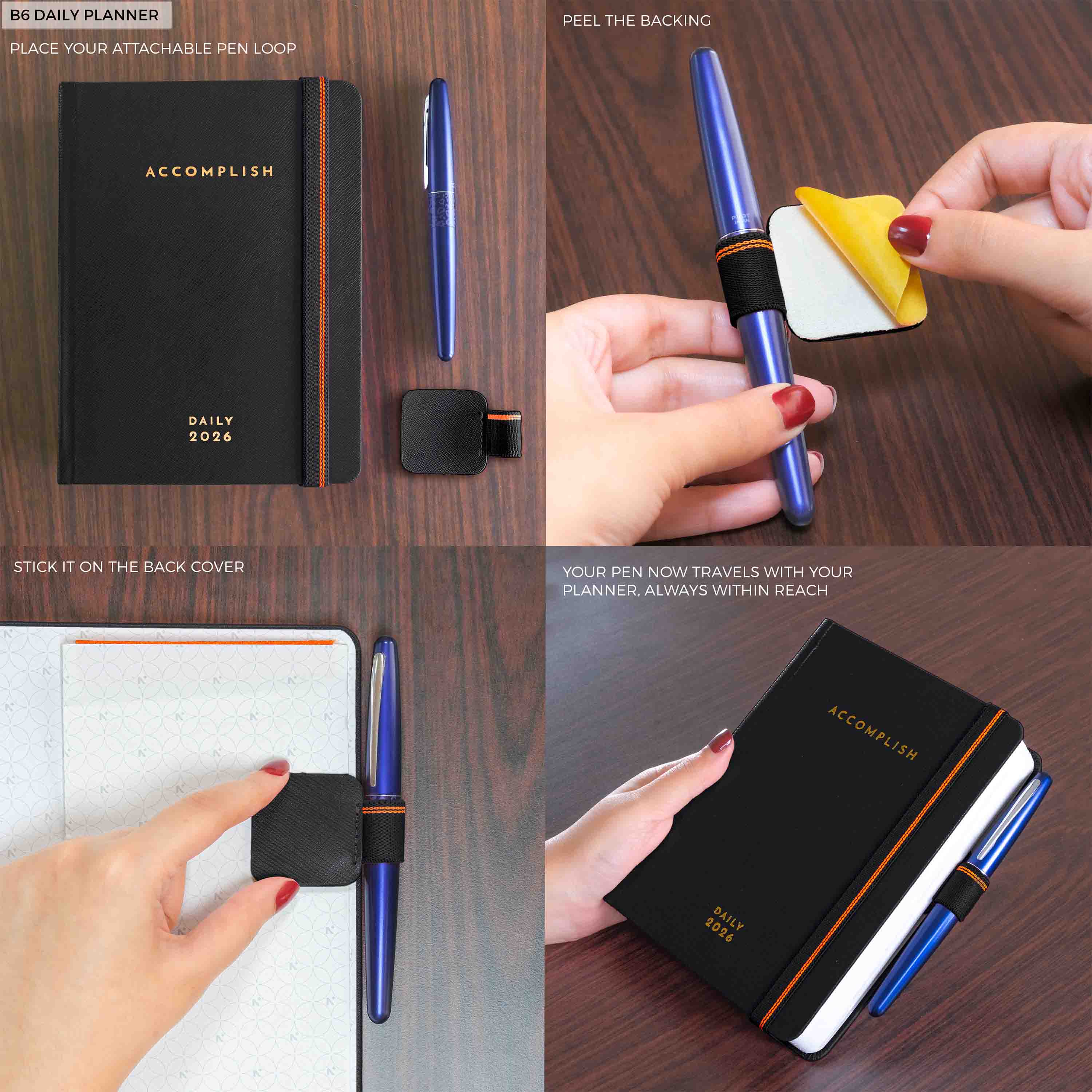 B6 - 2026 - DAILY PLANNER - HARD COVER - Image 100