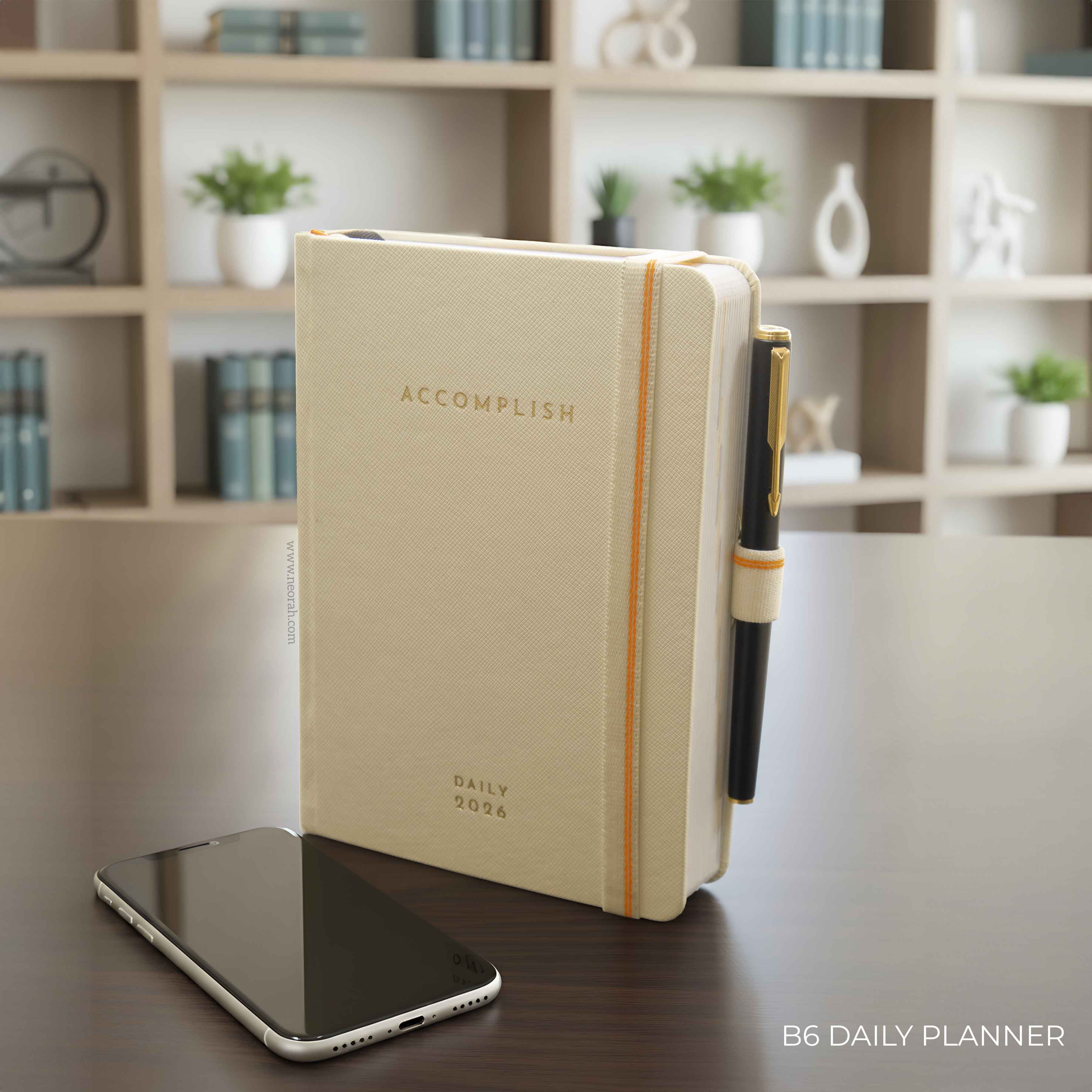 B6 - 2026 - DAILY PLANNER - HARD COVER - Image 122