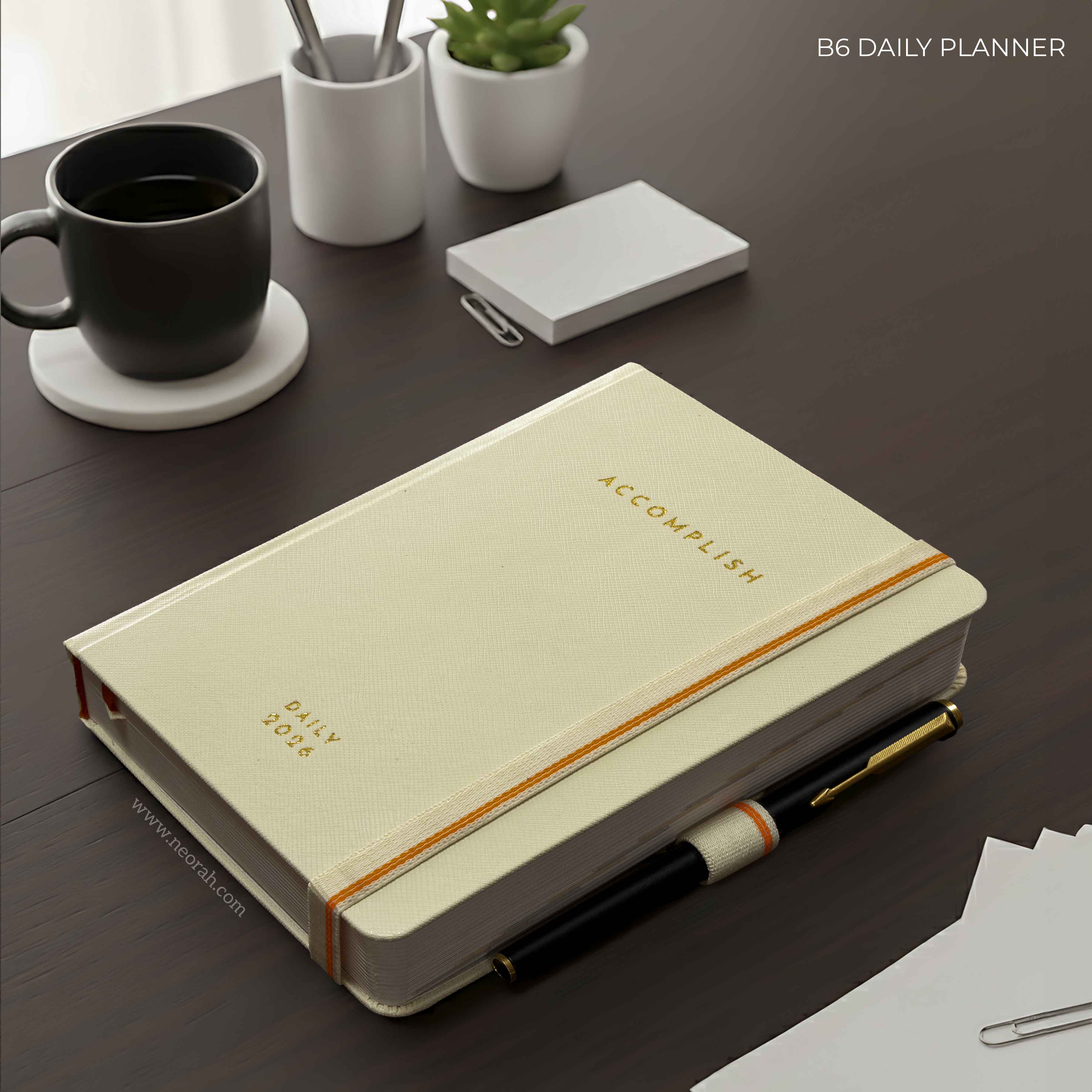 B6 - 2026 - DAILY PLANNER - HARD COVER - Image 123