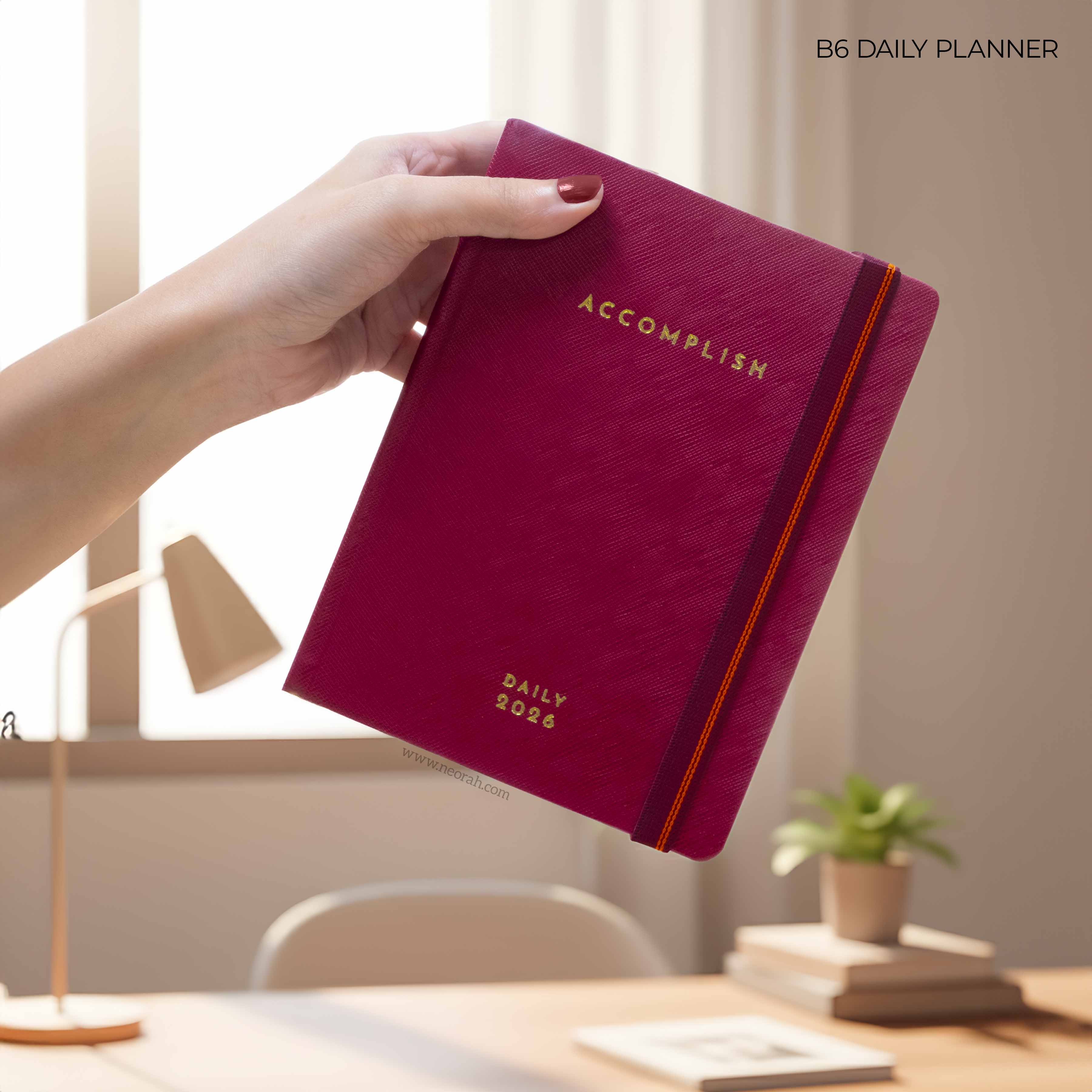 B6 - 2026 - DAILY PLANNER - HARD COVER - Image 73