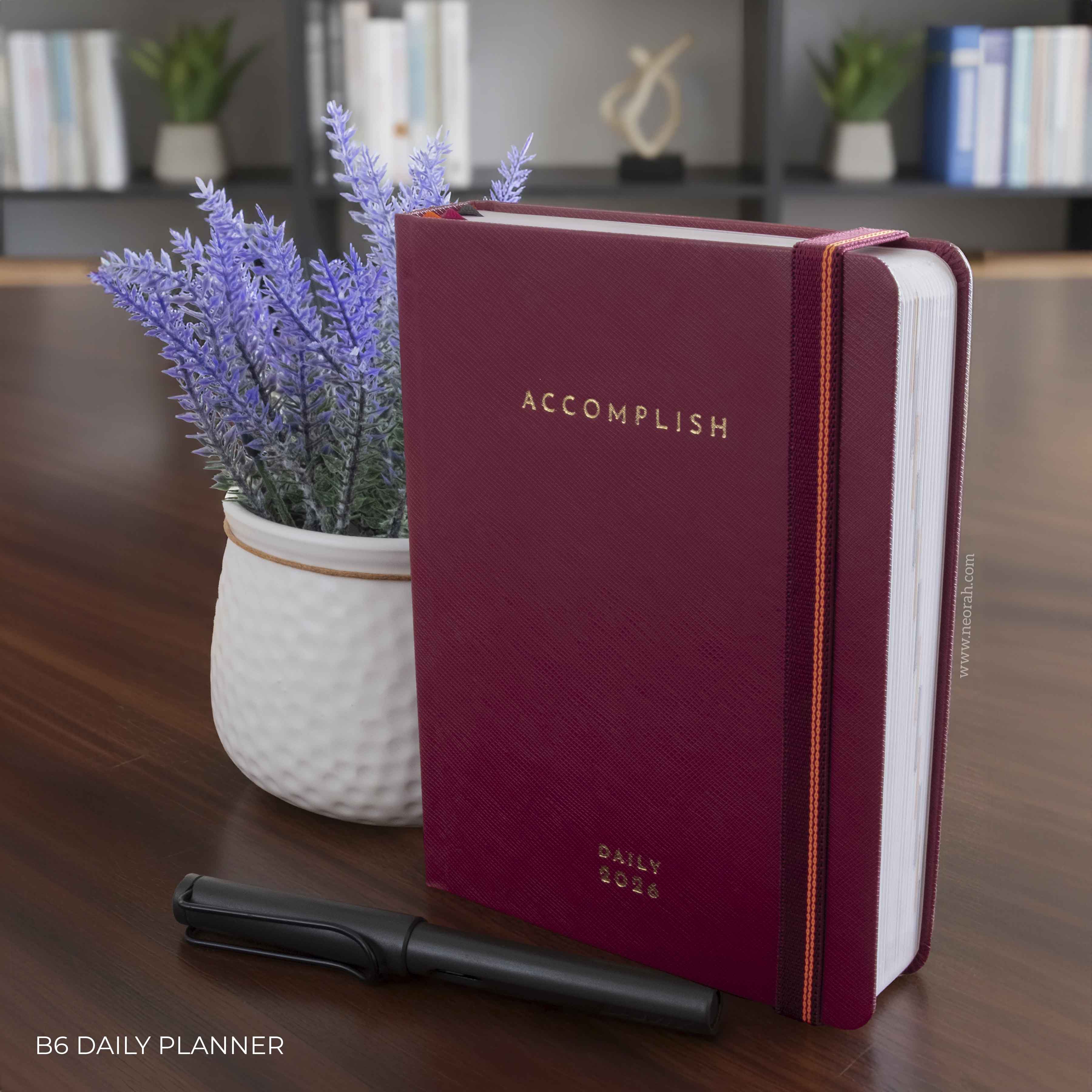 B6 - 2026 - DAILY PLANNER - HARD COVER - Image 81