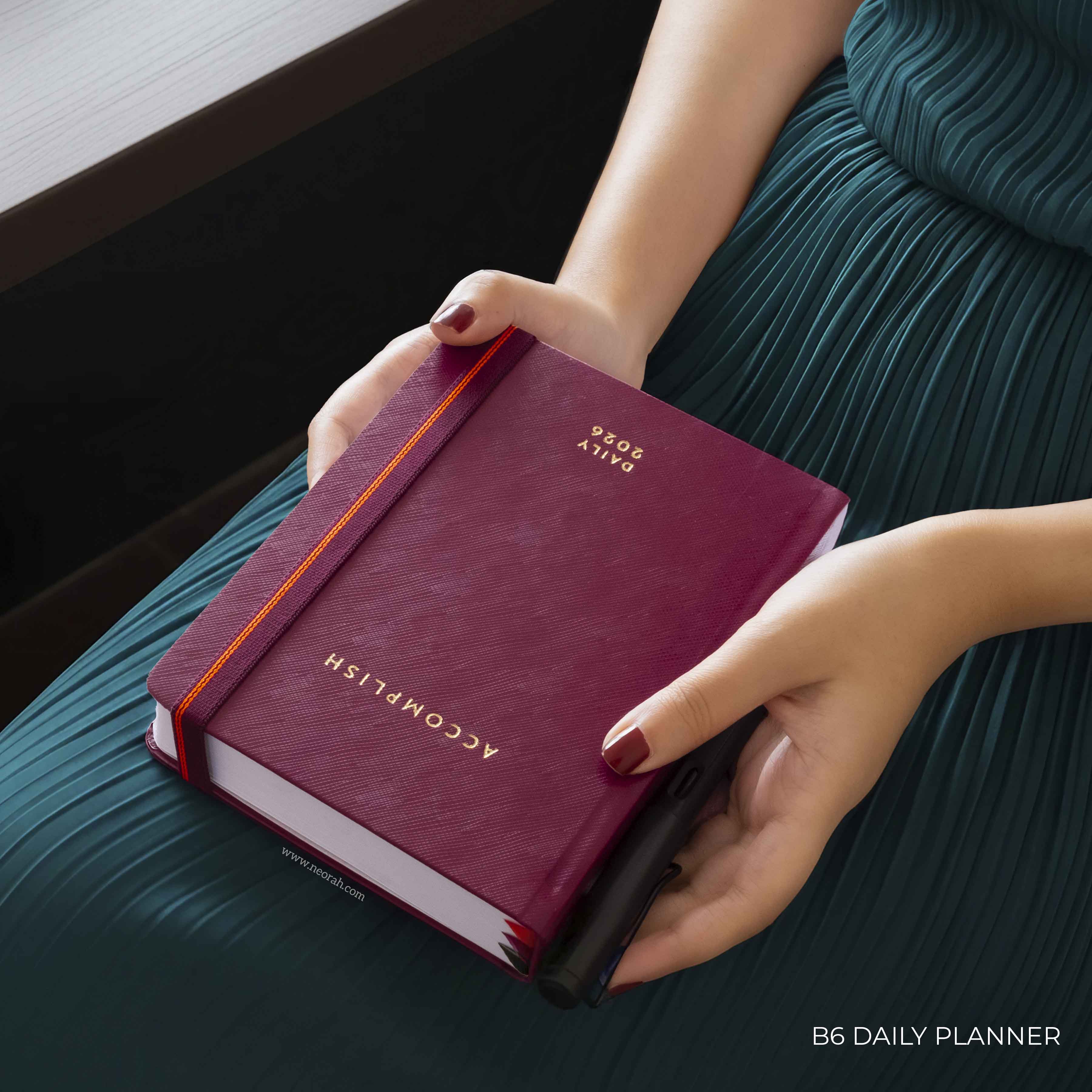 B6 - 2026 - DAILY PLANNER - HARD COVER - Image 82