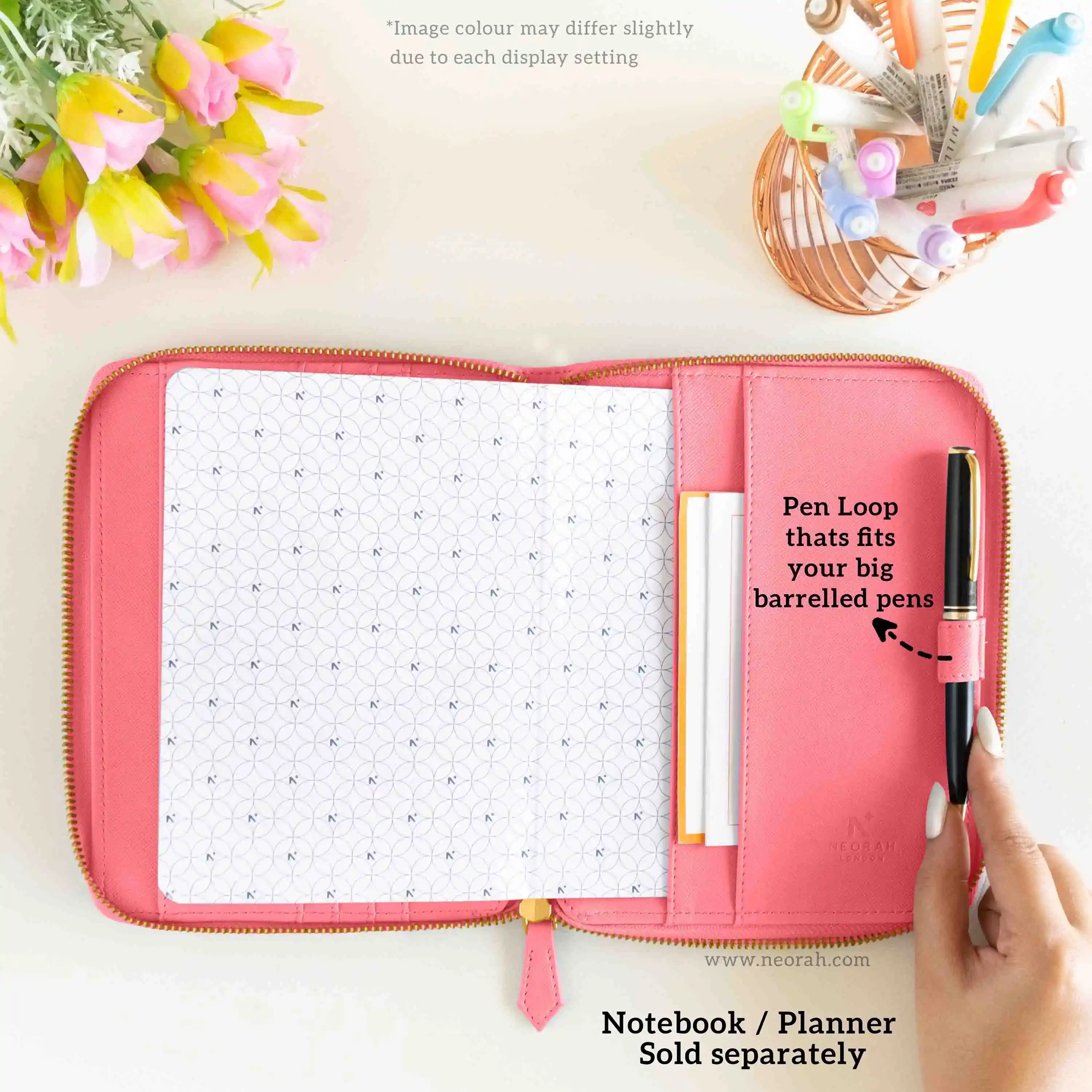 B6 - REFILLABLE QUILTED ORGANISER SLEEVE - ZIP - Image 102