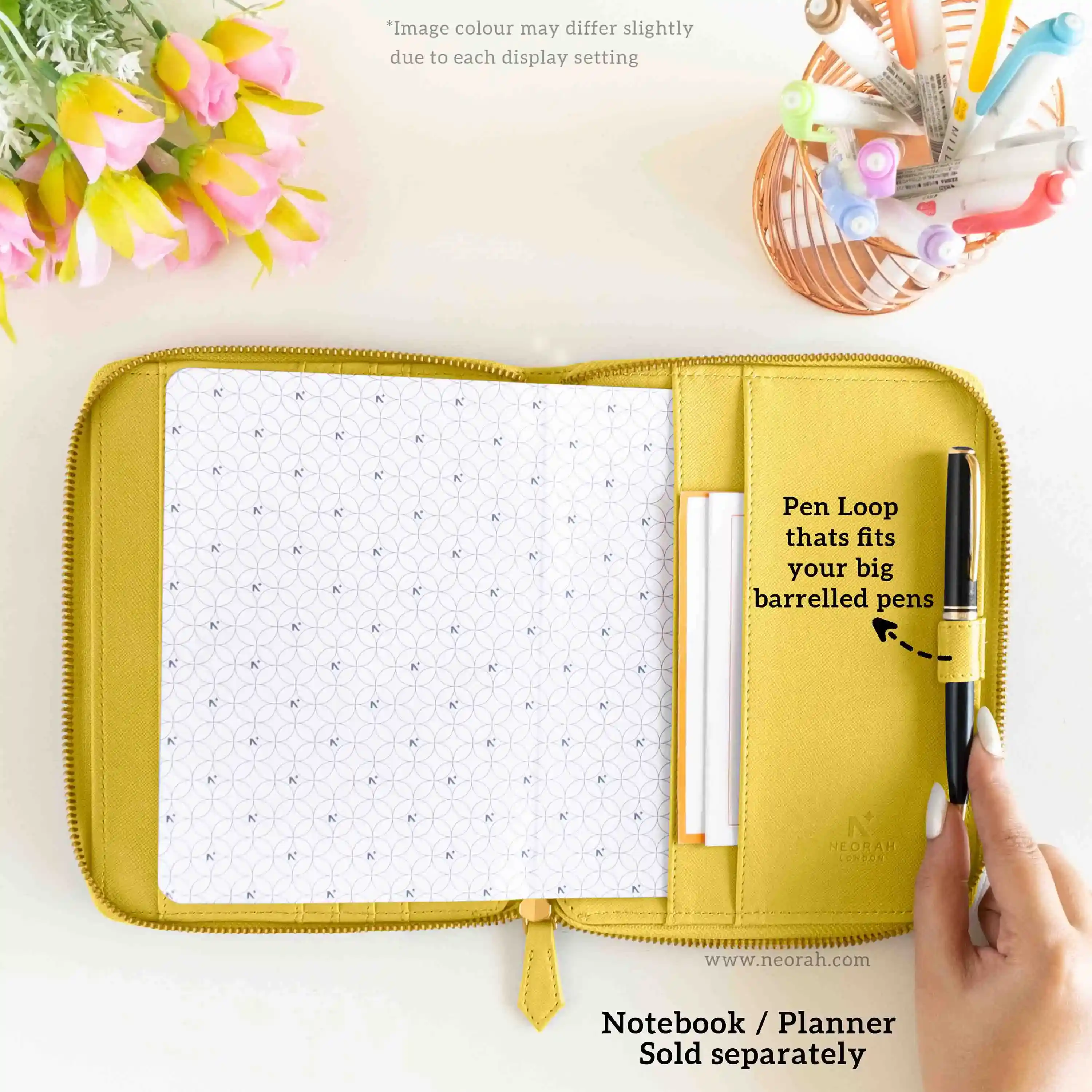 B6 - REFILLABLE QUILTED ORGANISER SLEEVE - ZIP - Image 119