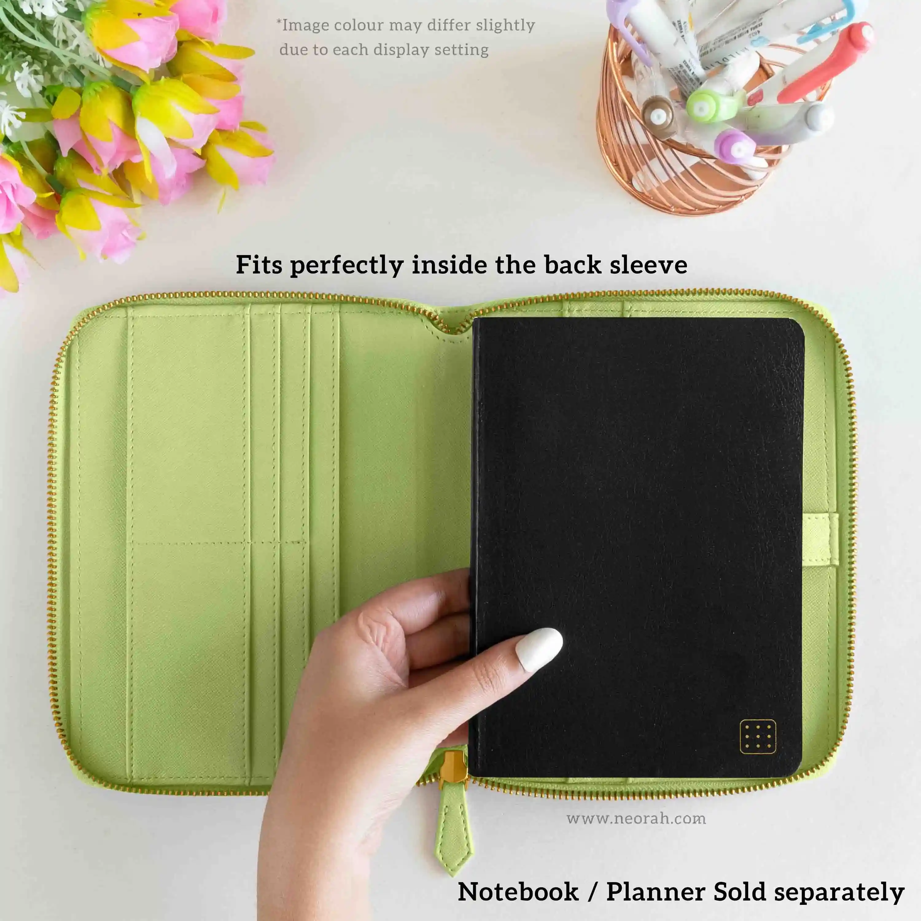 B6 - REFILLABLE QUILTED ORGANISER SLEEVE - ZIP - Image 69