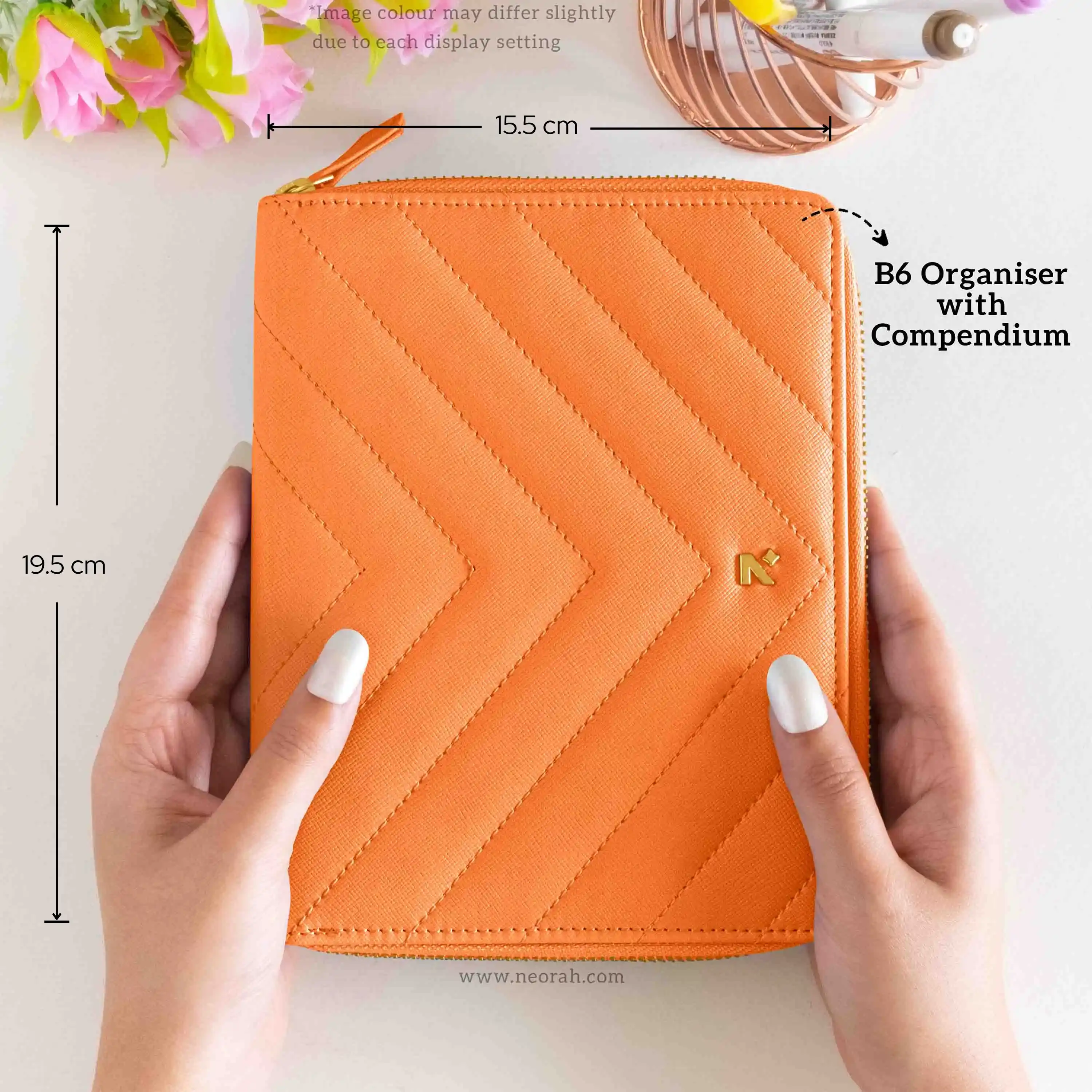 B6 - REFILLABLE QUILTED ORGANISER SLEEVE - ZIP - Image 75