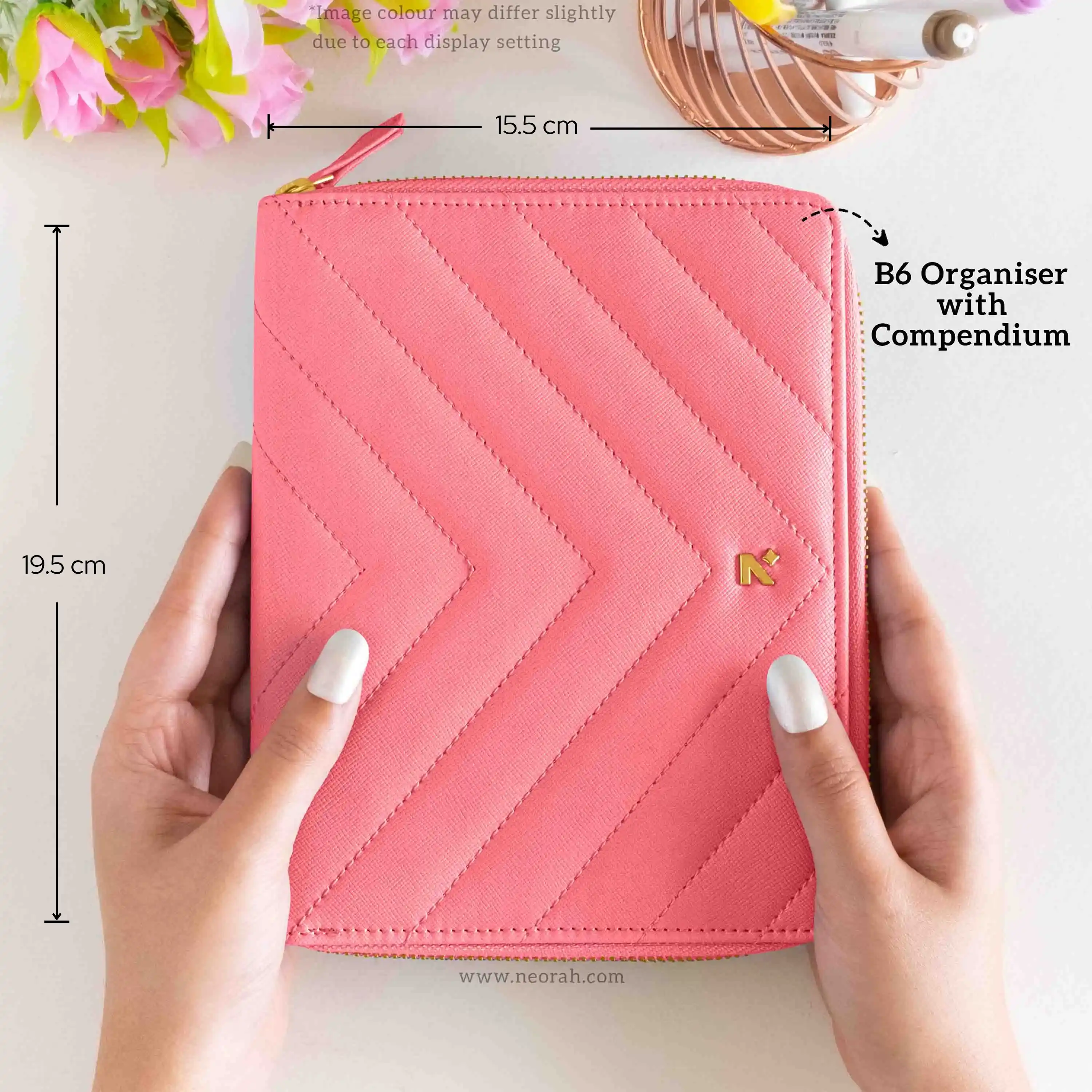B6 - REFILLABLE QUILTED ORGANISER SLEEVE - ZIP - Image 96