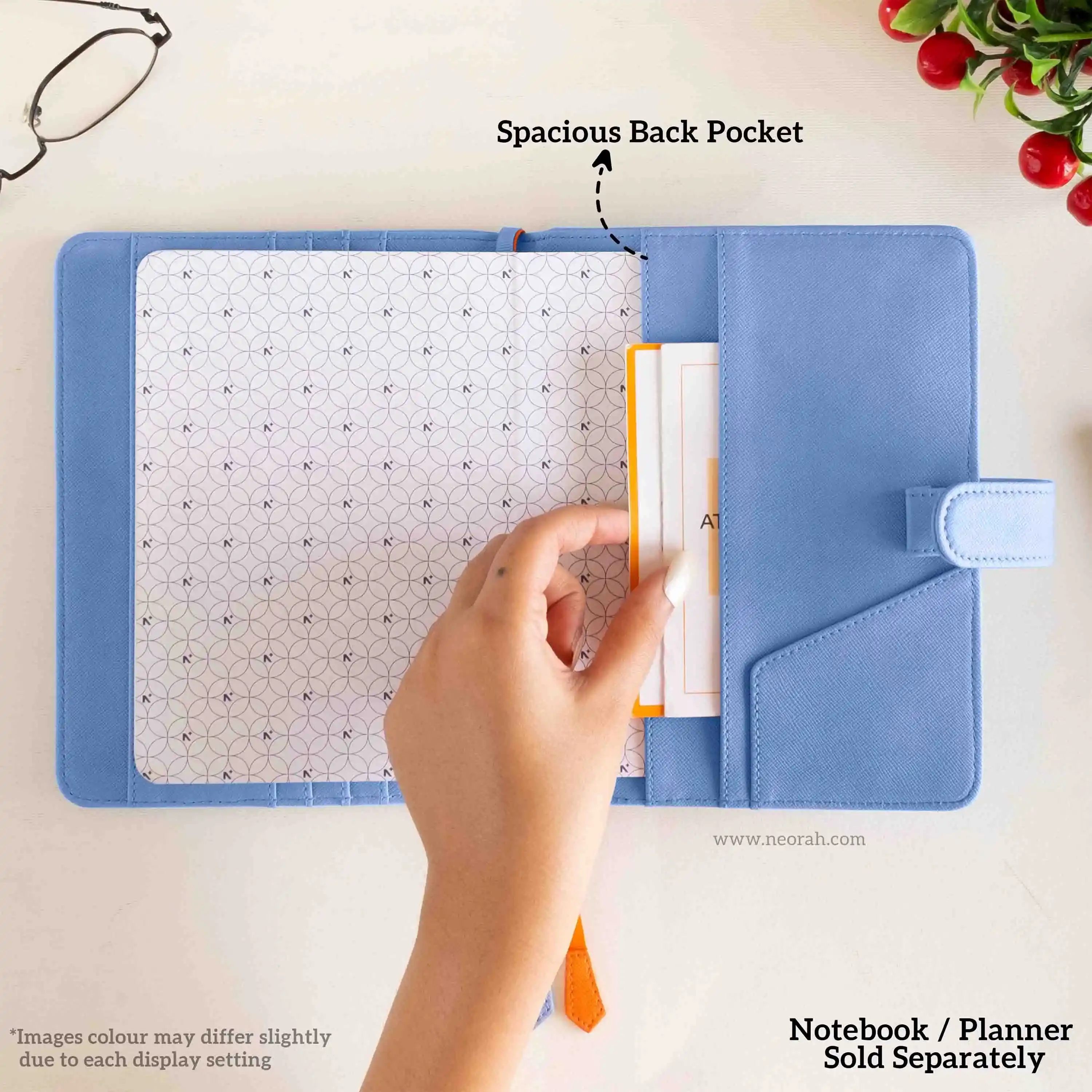 B6 - REFILLABLE ORGANISER SLEEVE - SNAP BUTTON - Image 105