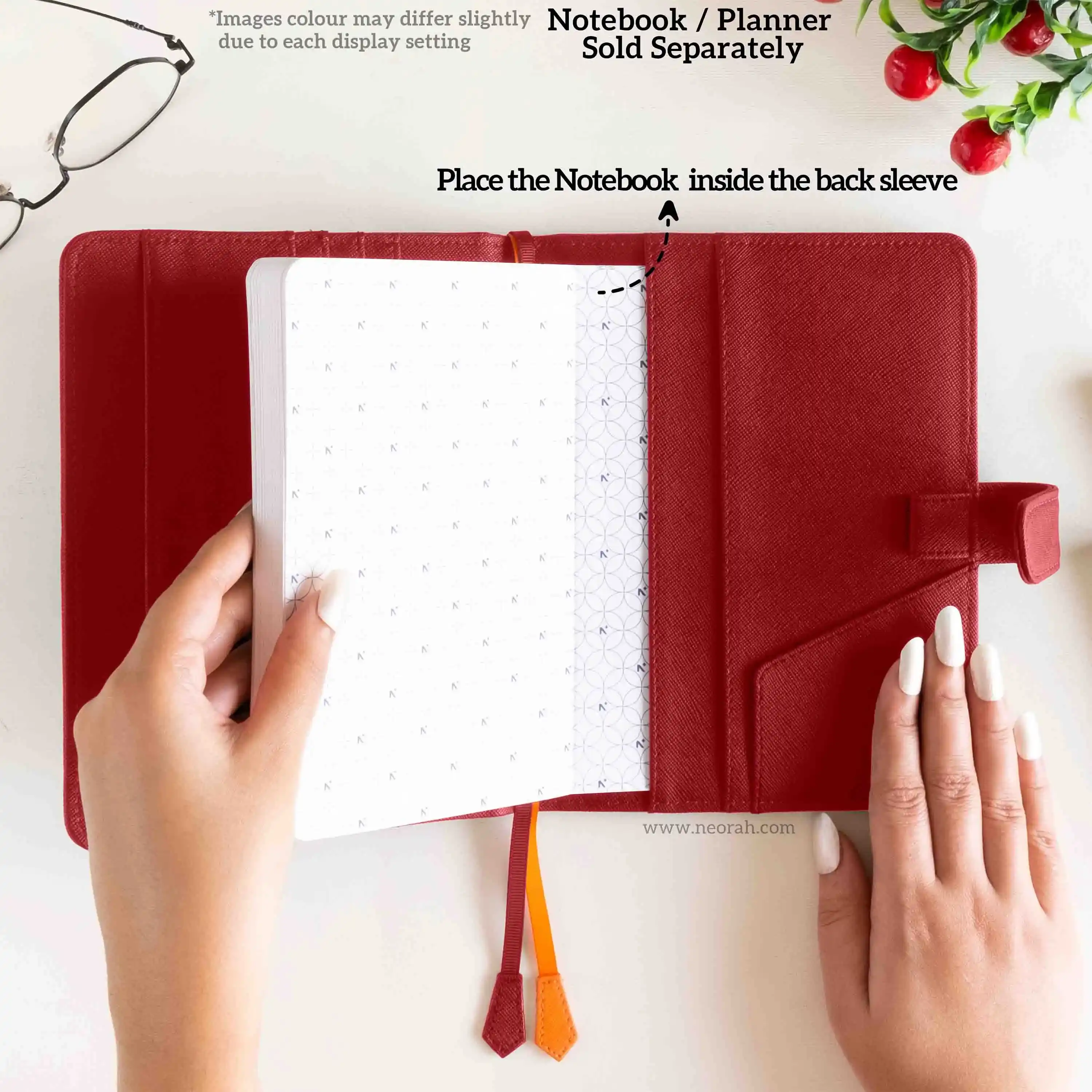 B6 - REFILLABLE ORGANISER SLEEVE - SNAP BUTTON - Image 11