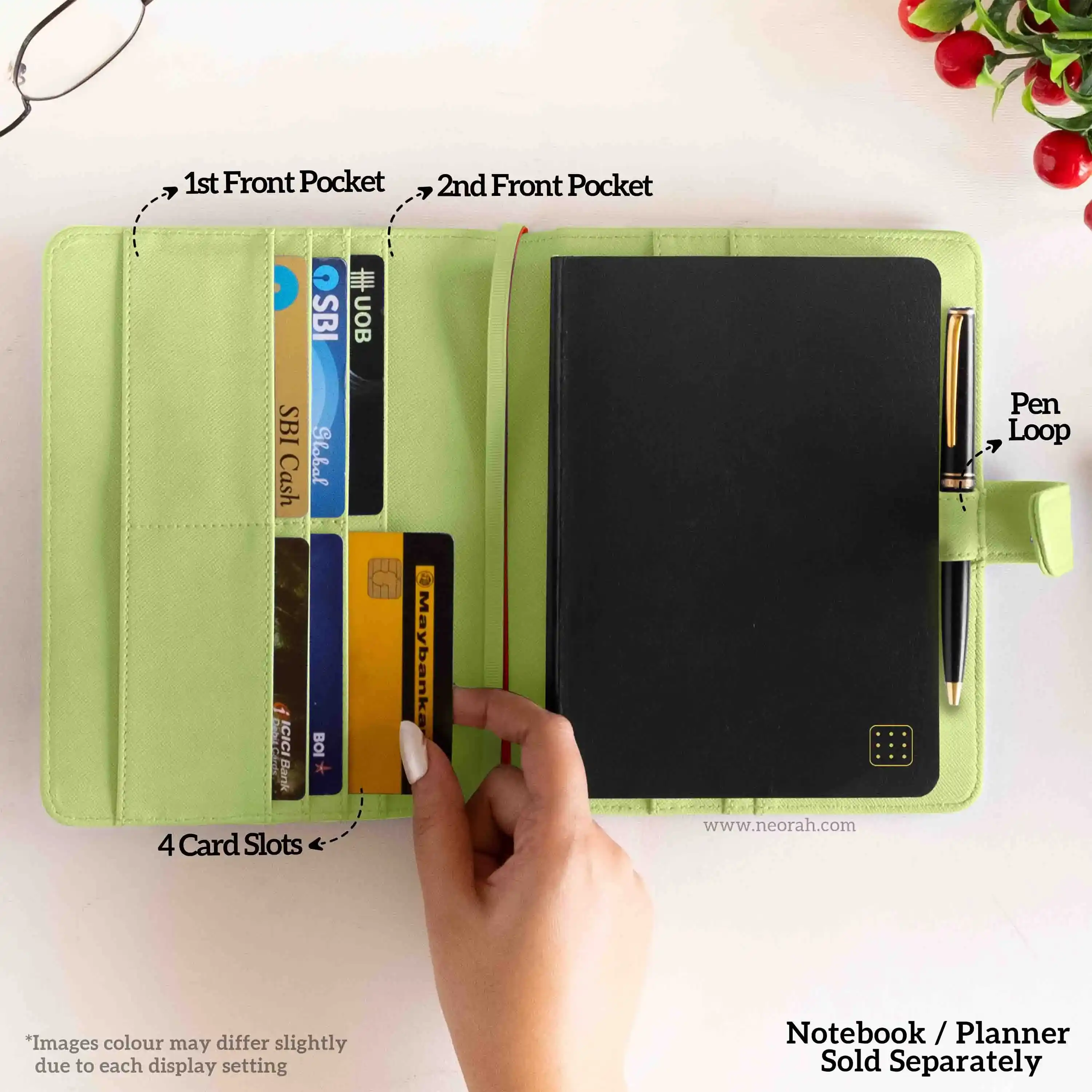 B6 - REFILLABLE ORGANISER SLEEVE - SNAP BUTTON - Image 118