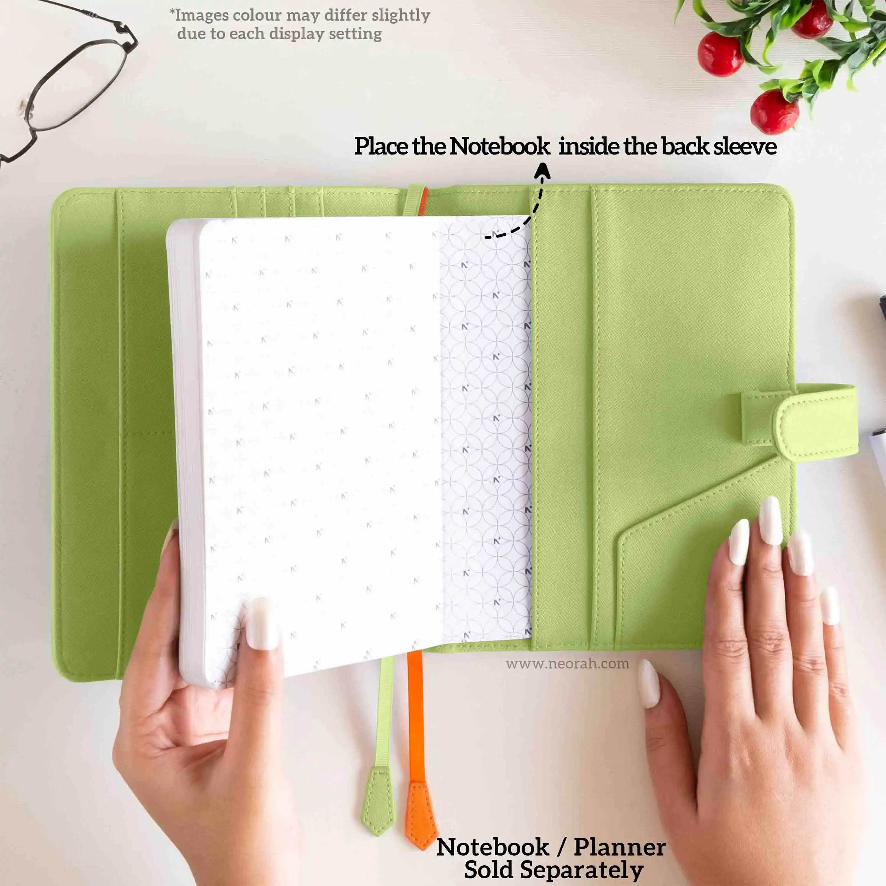B6 - REFILLABLE ORGANISER SLEEVE - SNAP BUTTON - Image 119