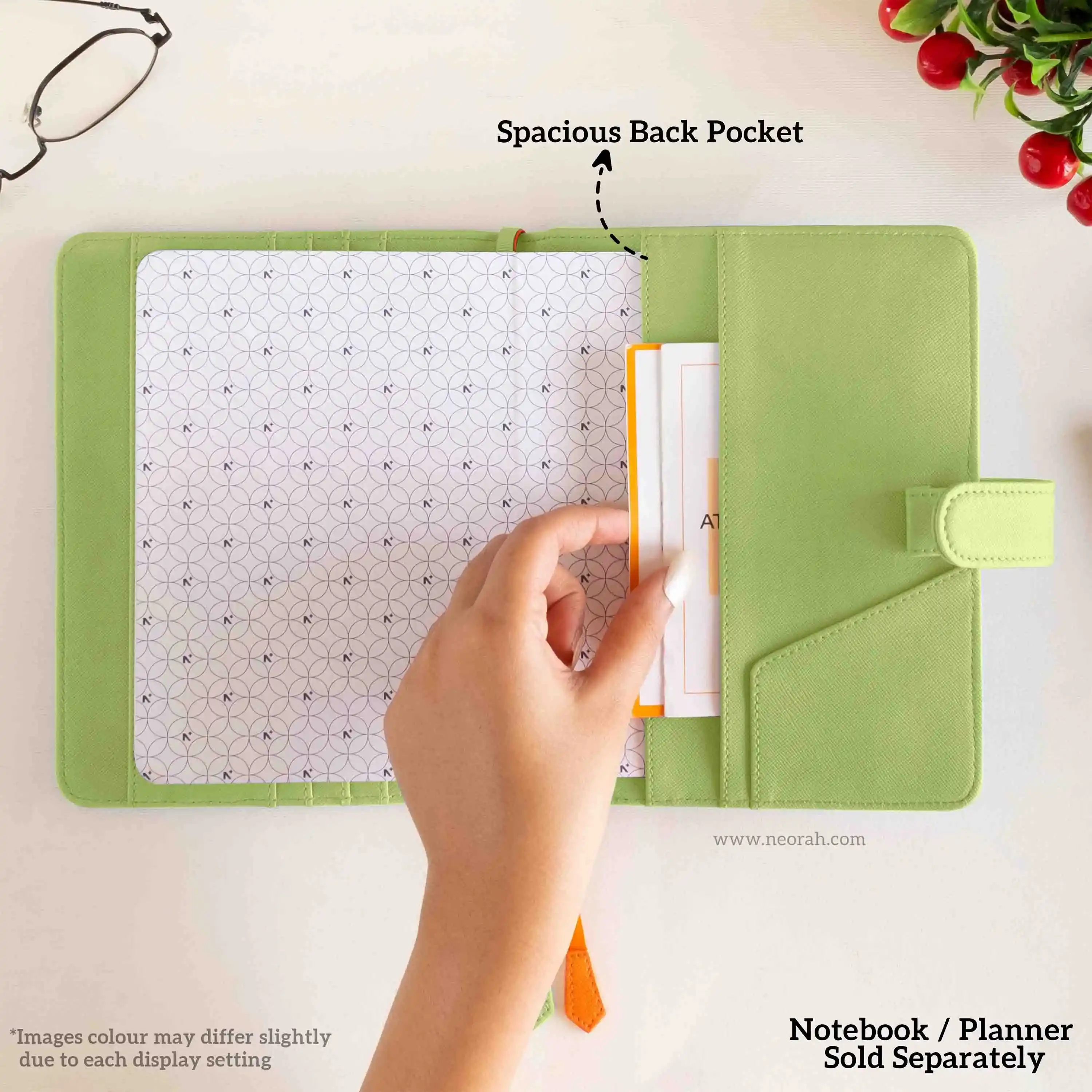 B6 - REFILLABLE ORGANISER SLEEVE - SNAP BUTTON - Image 120