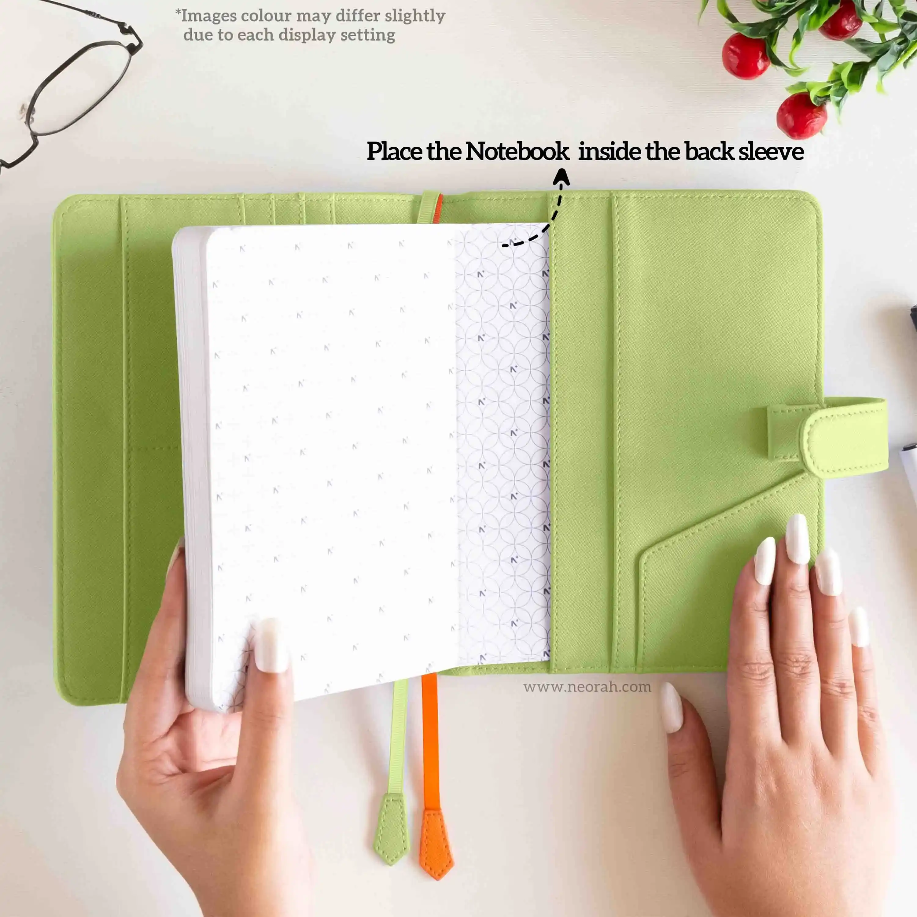 B6 - REFILLABLE ORGANISER SLEEVE - SNAP BUTTON - Image 125