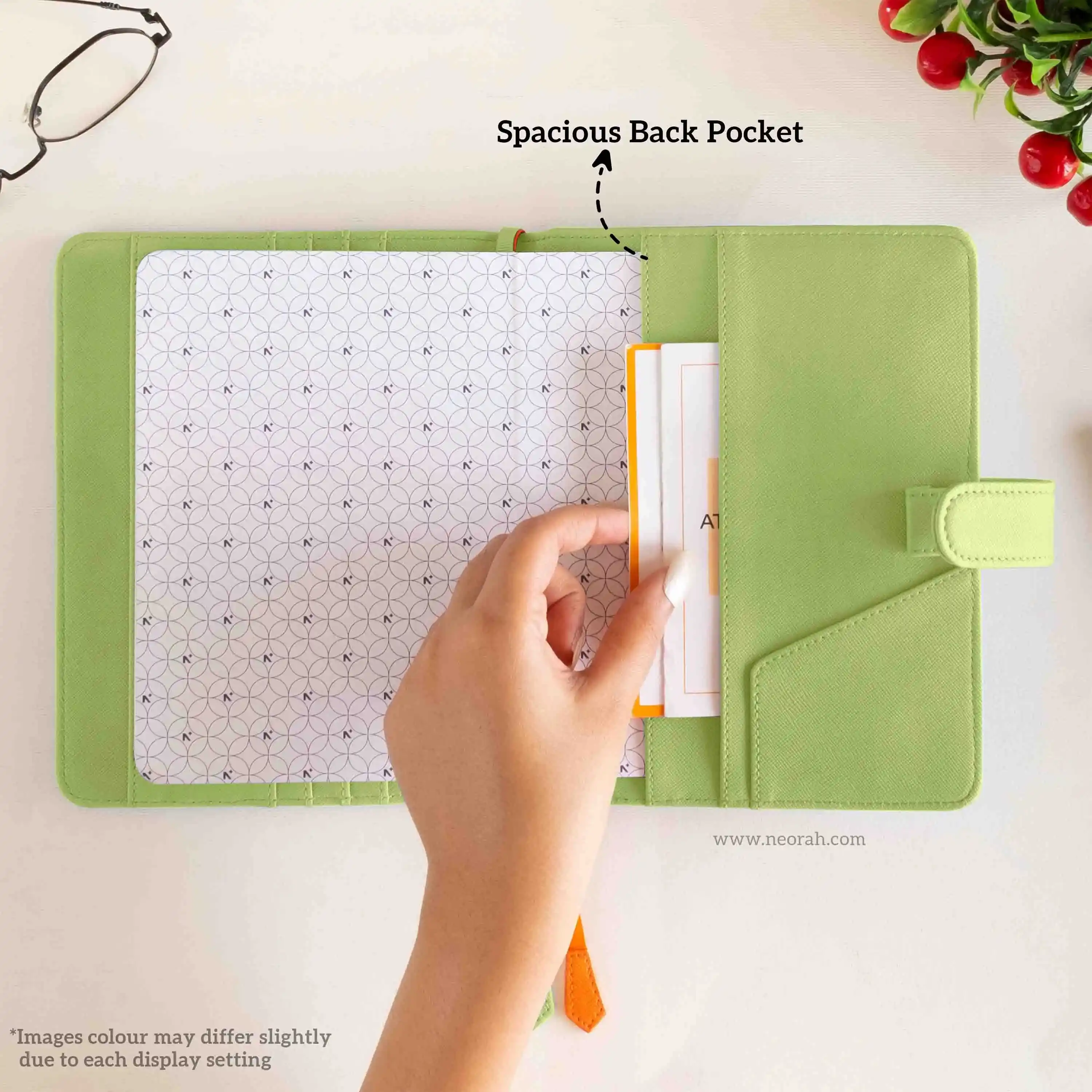 B6 - REFILLABLE ORGANISER SLEEVE - SNAP BUTTON - Image 126