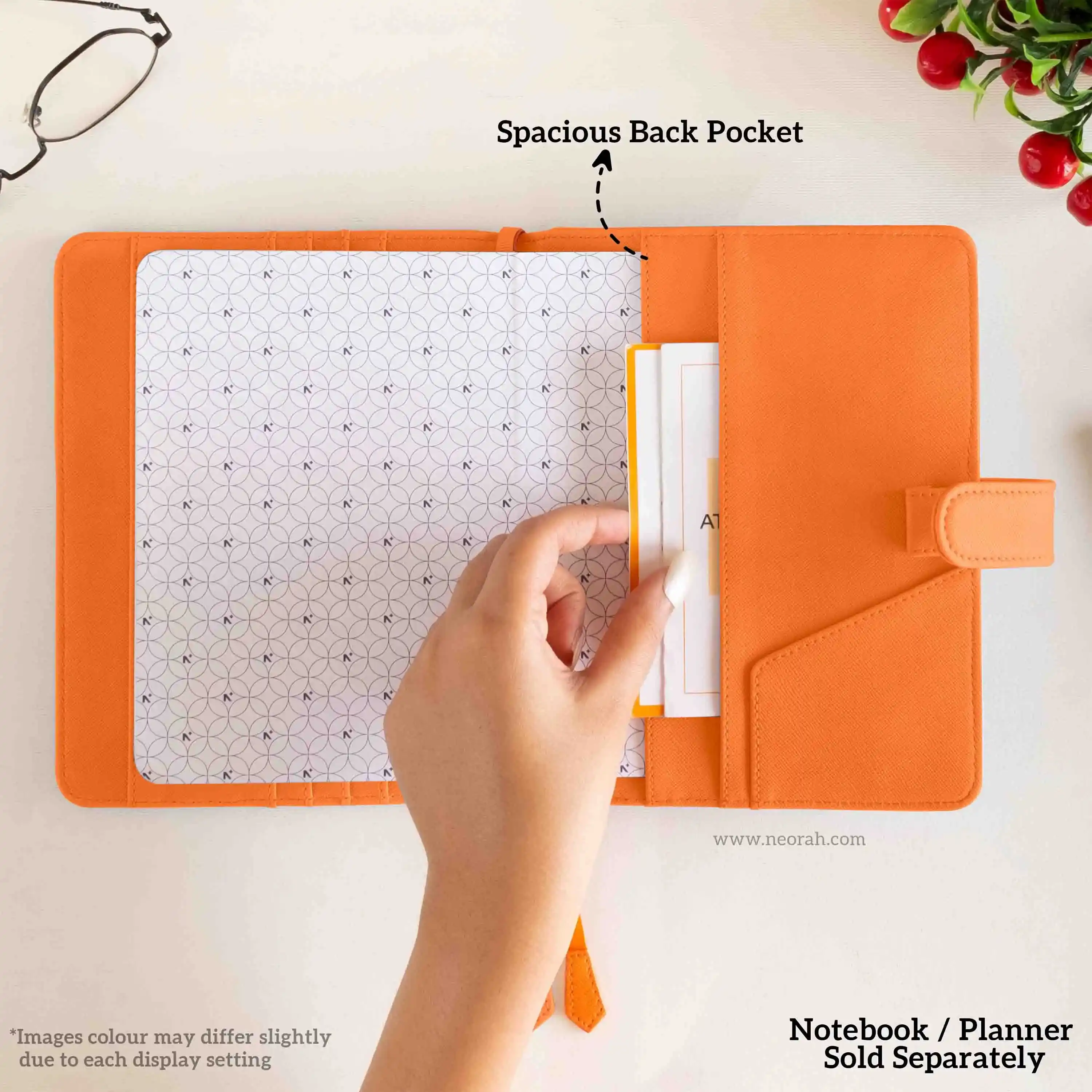 B6 - REFILLABLE ORGANISER SLEEVE - SNAP BUTTON - Image 136