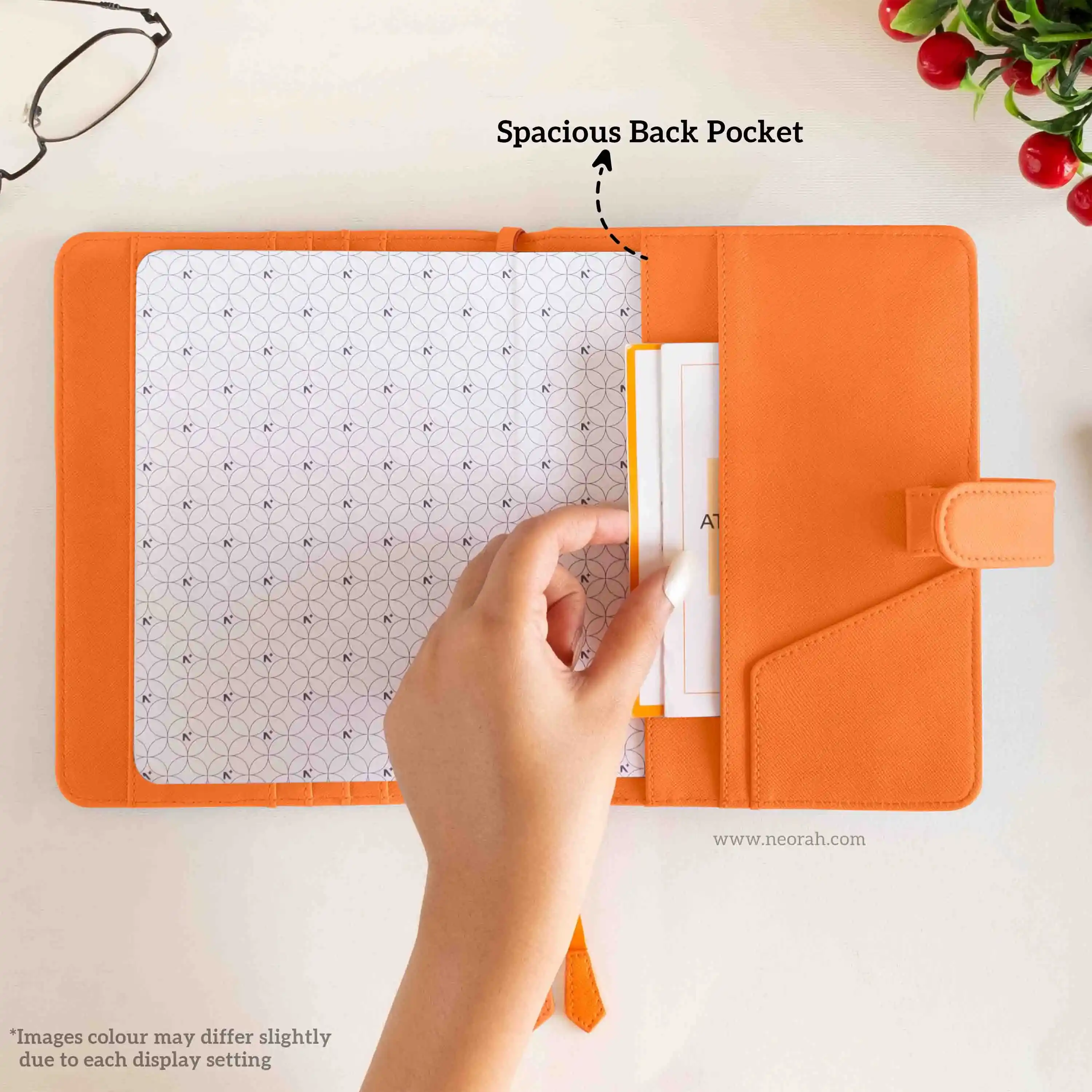 B6 - REFILLABLE ORGANISER SLEEVE - SNAP BUTTON - Image 142