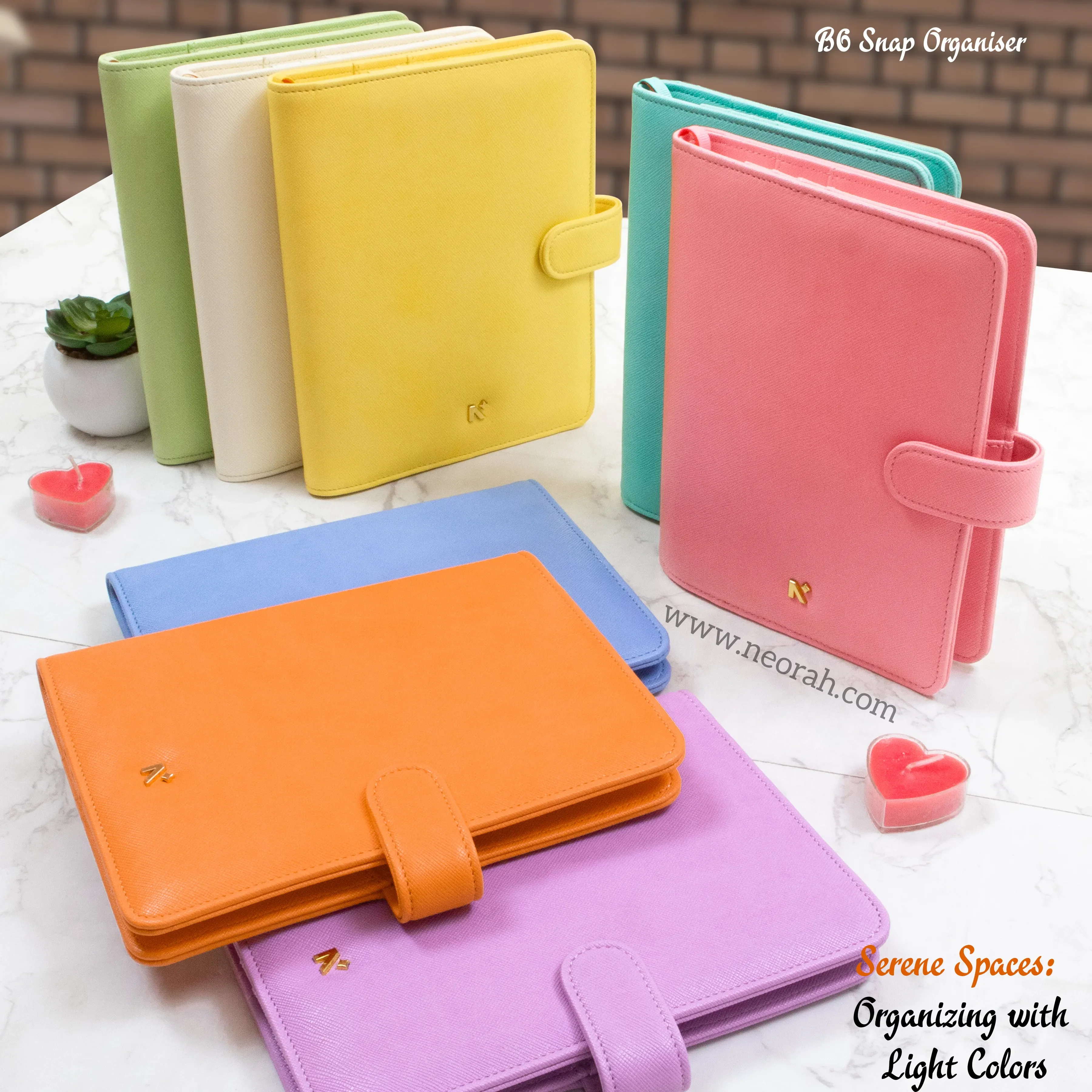 B6 - REFILLABLE ORGANISER SLEEVE - SNAP BUTTON - Image 145
