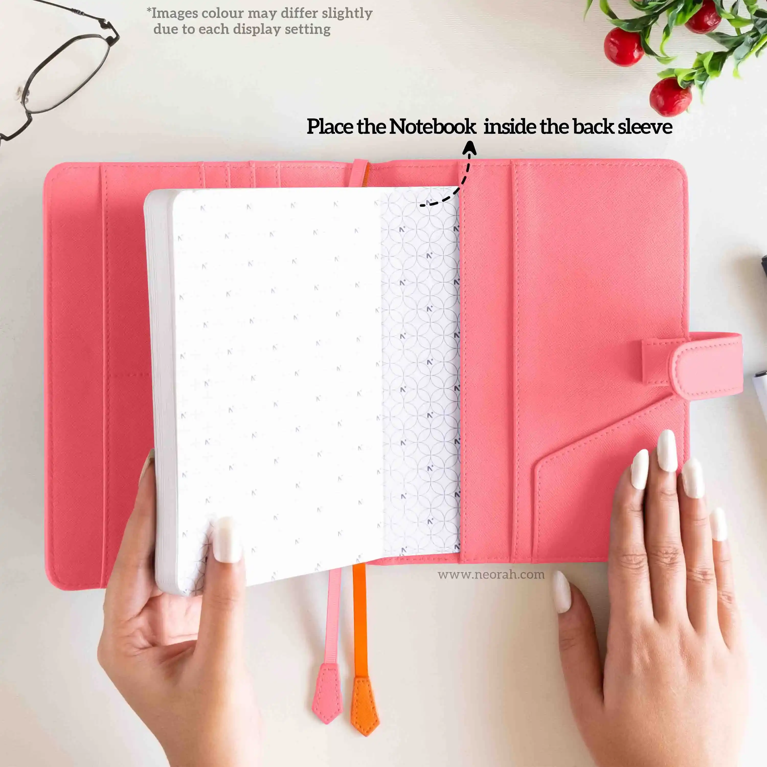 B6 - REFILLABLE ORGANISER SLEEVE - SNAP BUTTON - Image 156