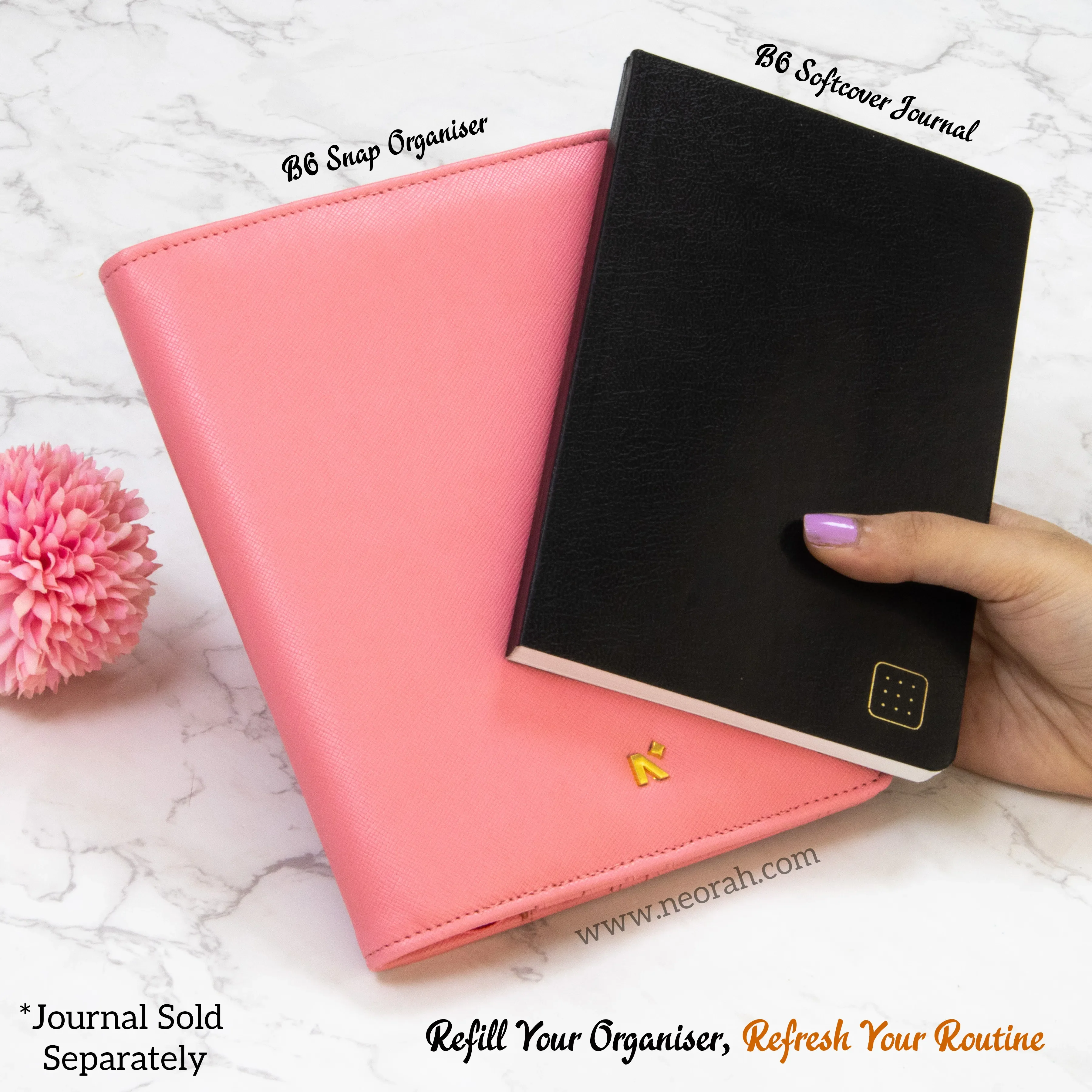 B6 - REFILLABLE ORGANISER SLEEVE - SNAP BUTTON - Image 161