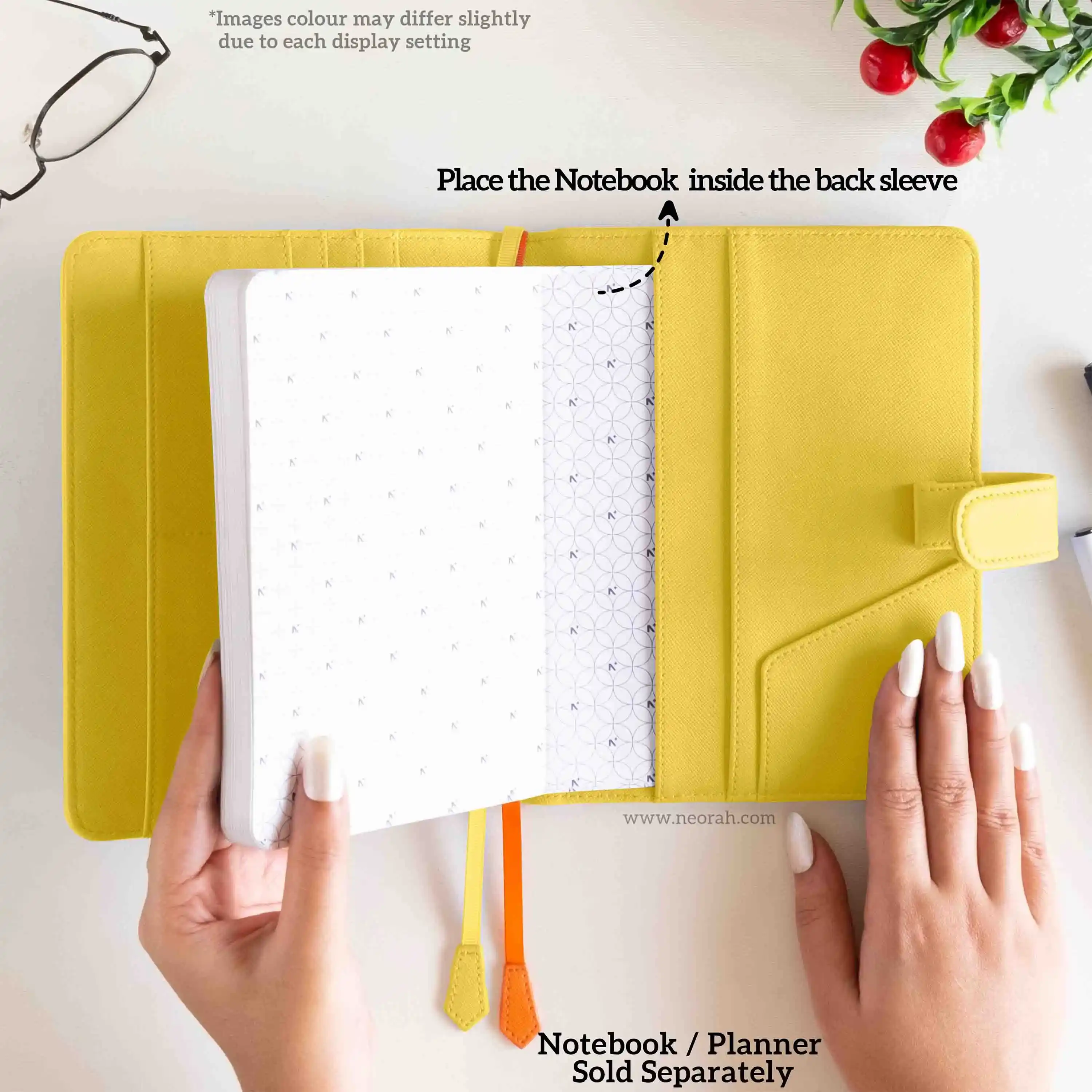 B6 - REFILLABLE ORGANISER SLEEVE - SNAP BUTTON - Image 183