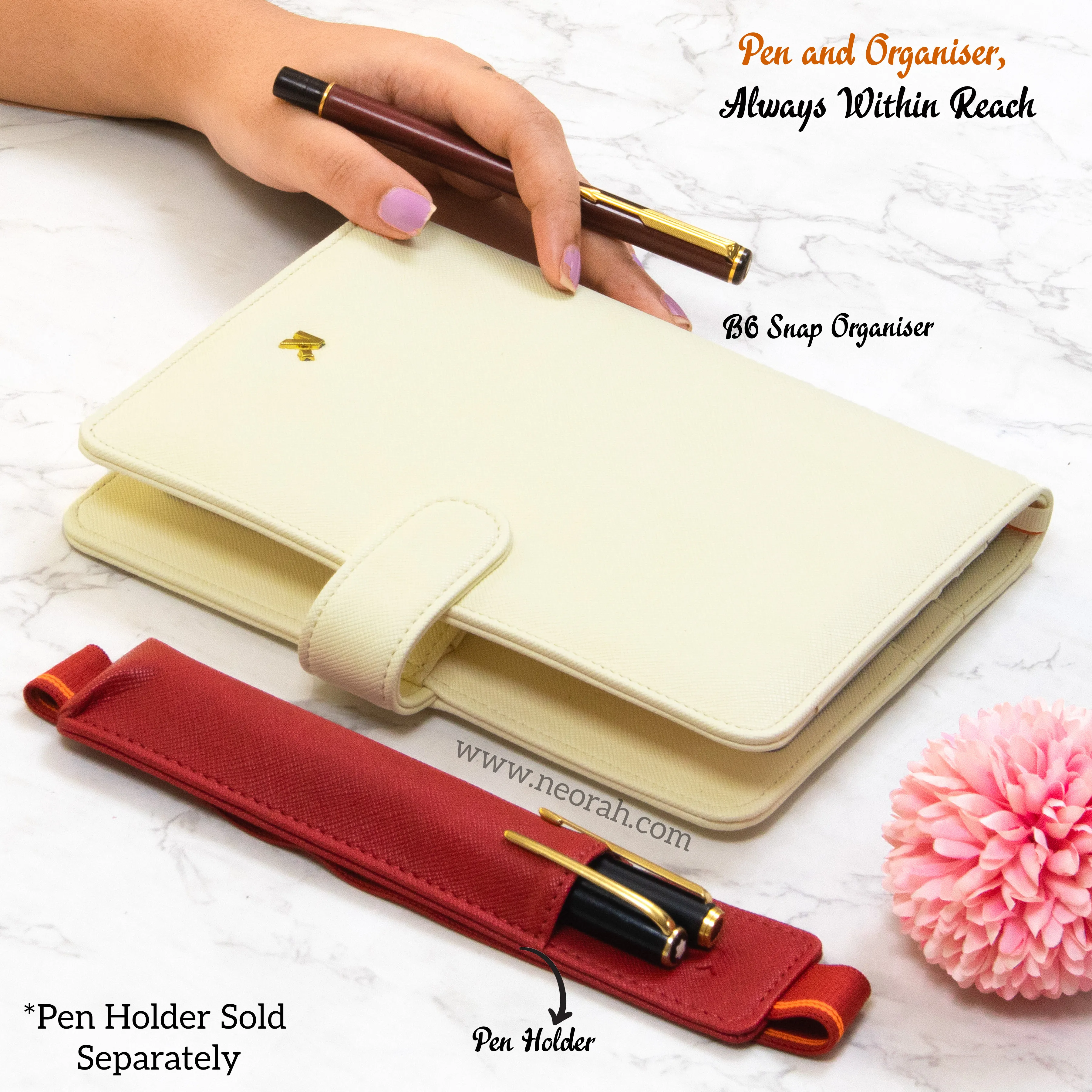 B6 - REFILLABLE ORGANISER SLEEVE - SNAP BUTTON - Image 24
