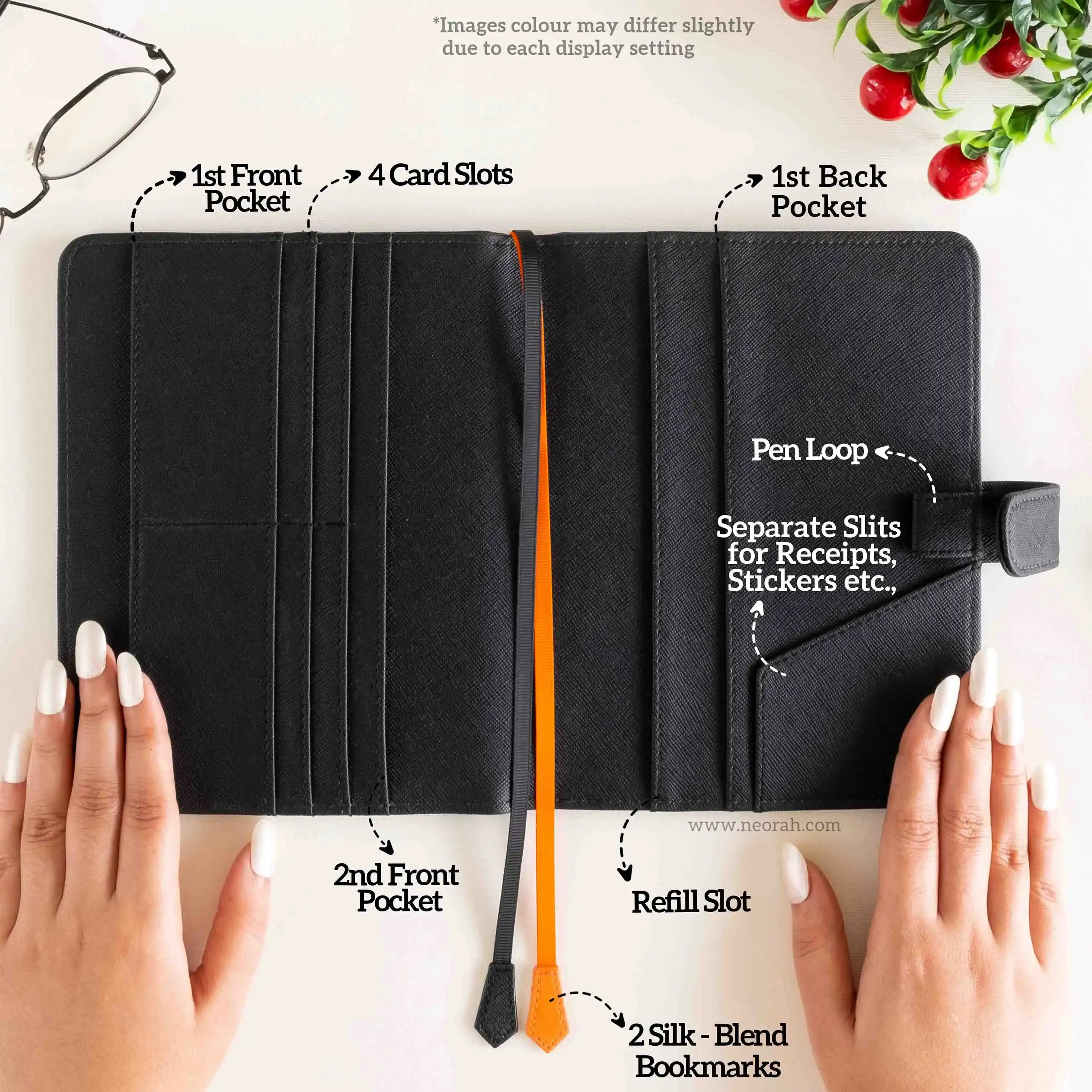 B6 - REFILLABLE ORGANISER SLEEVE - SNAP BUTTON - Image 26