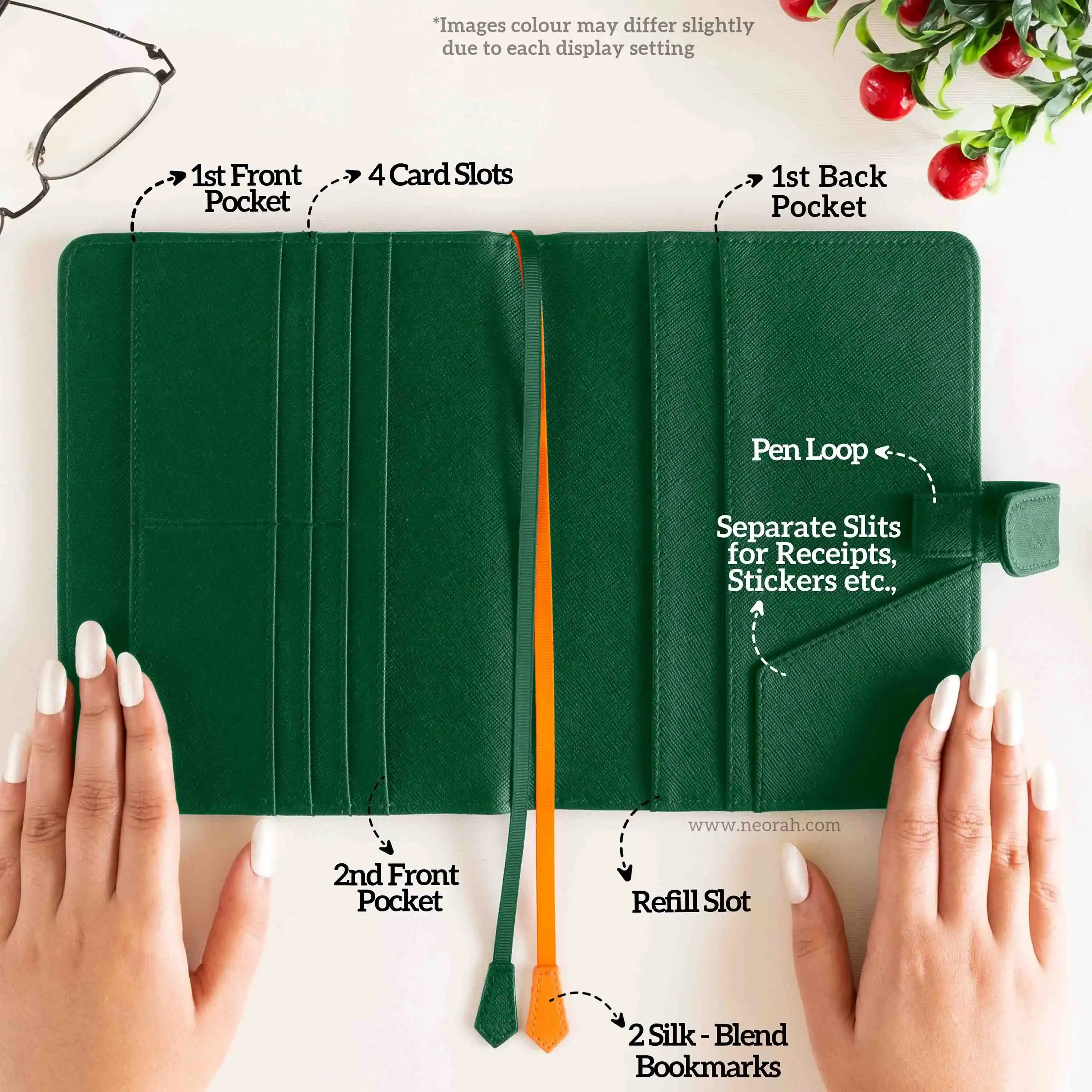 B6 - REFILLABLE ORGANISER SLEEVE - SNAP BUTTON - Image 71