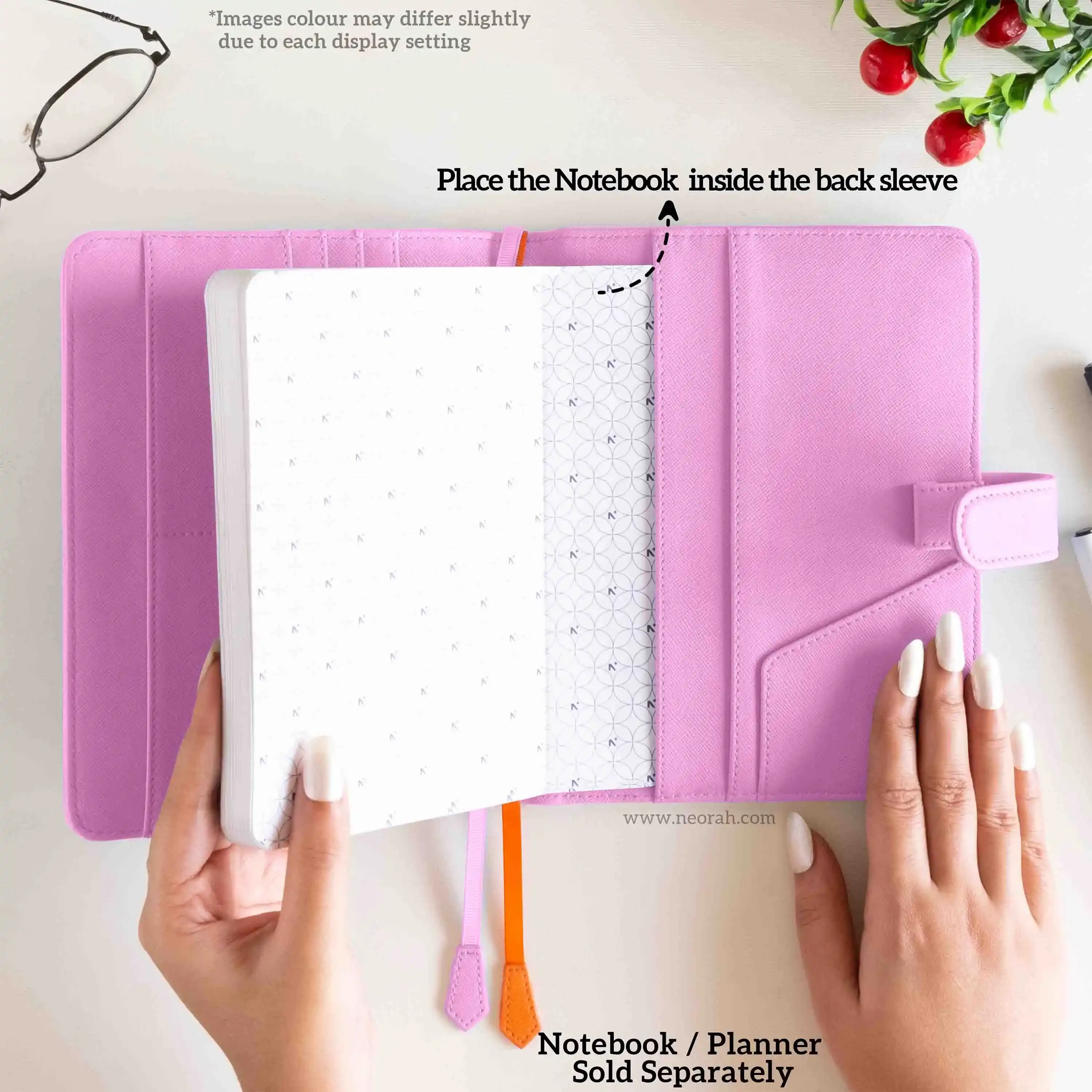B6 - REFILLABLE ORGANISER SLEEVE - SNAP BUTTON - Image 90